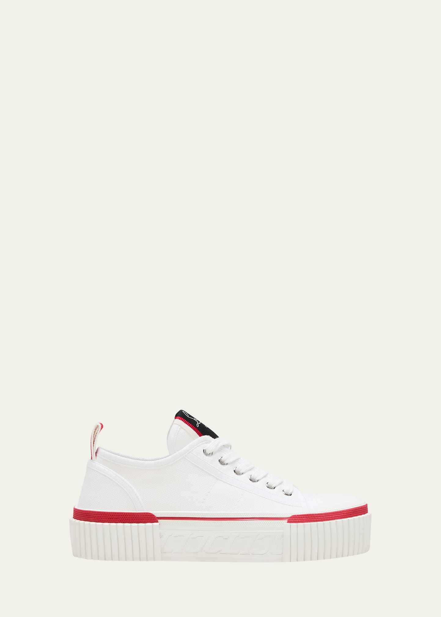 Super Pedro Low-Top Red Sole Sneakers