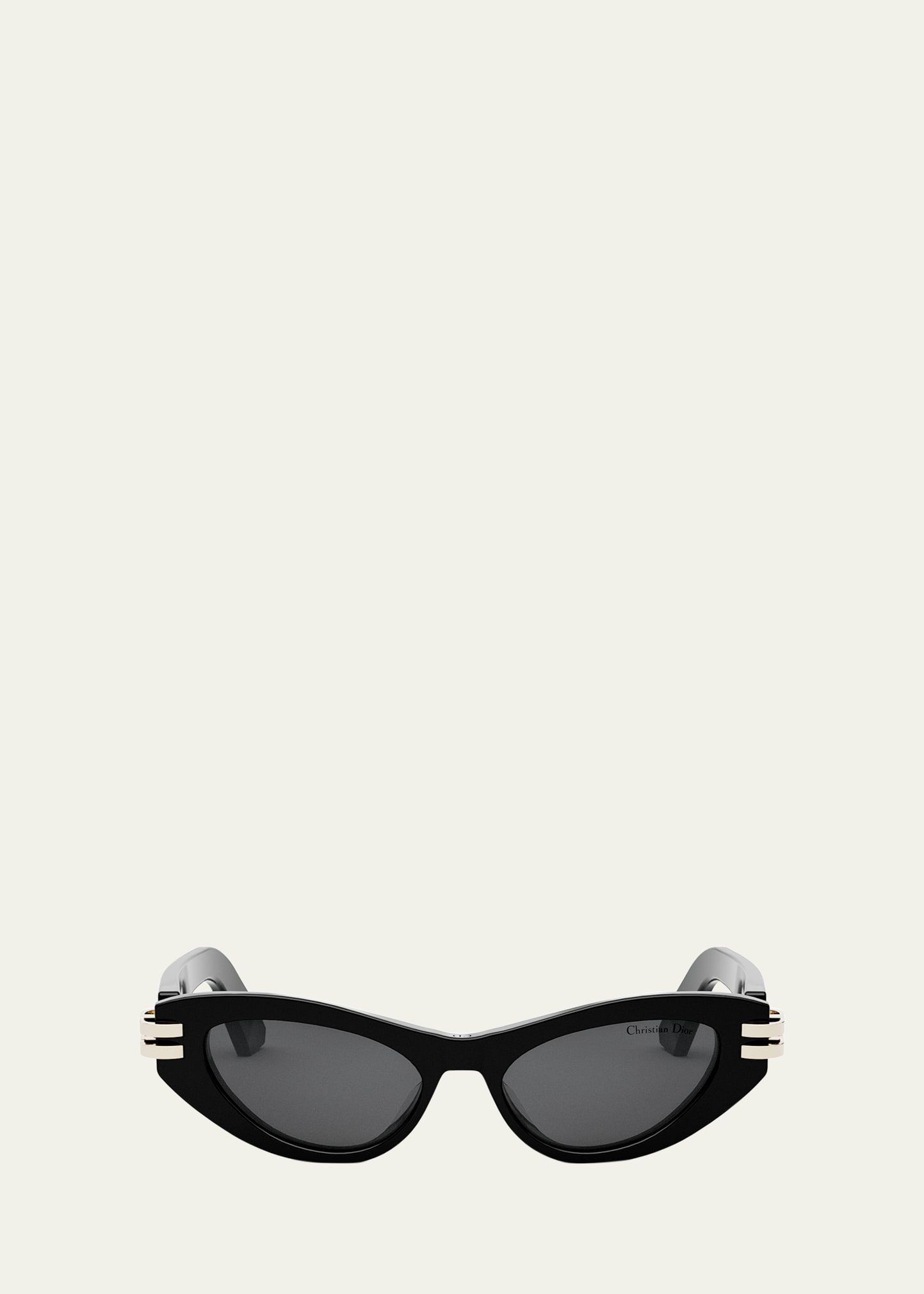 Shop Dior C B1u Sunglasses In Sblk/smk