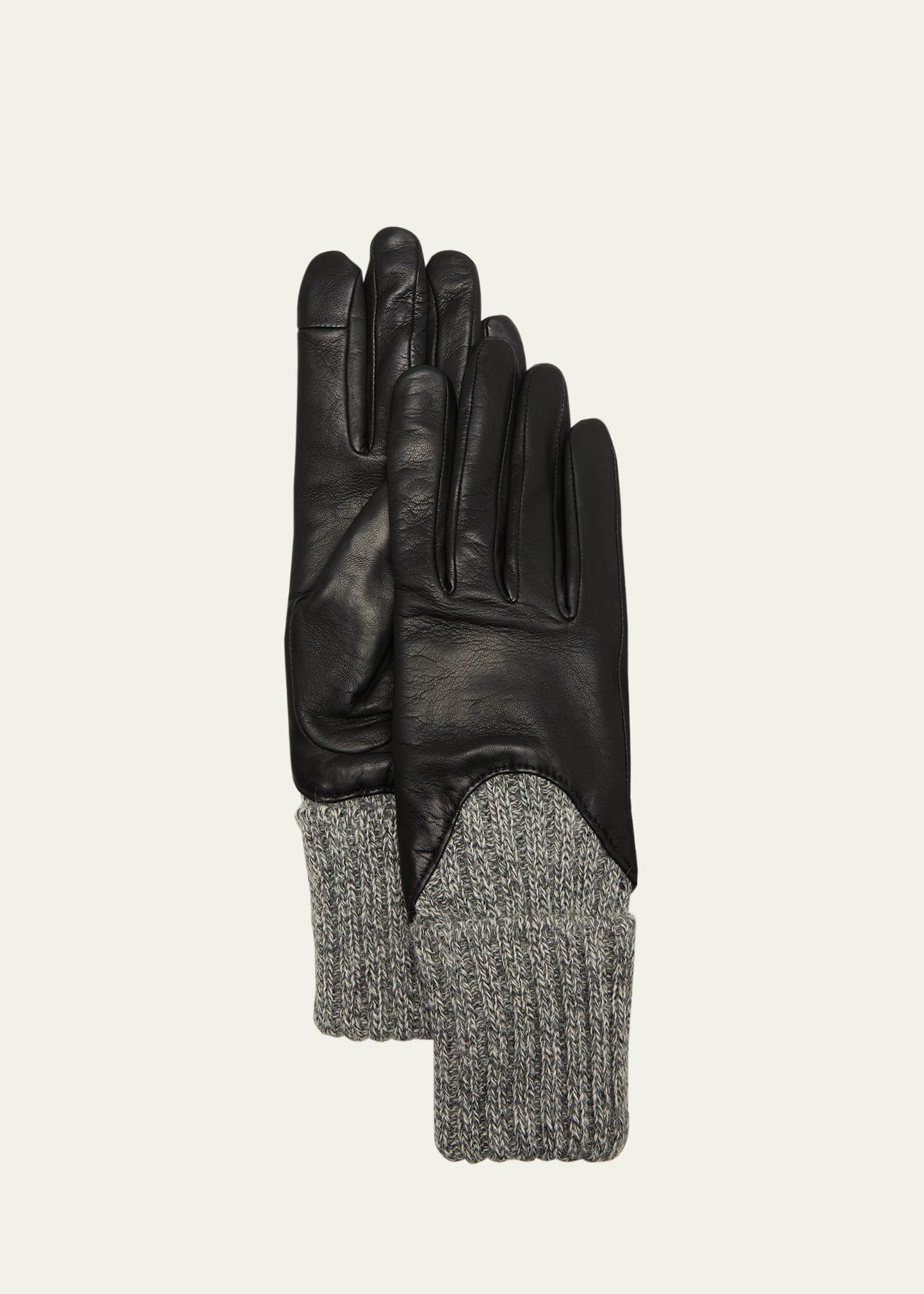 Nappa Leather & Alpaca Wool Gloves