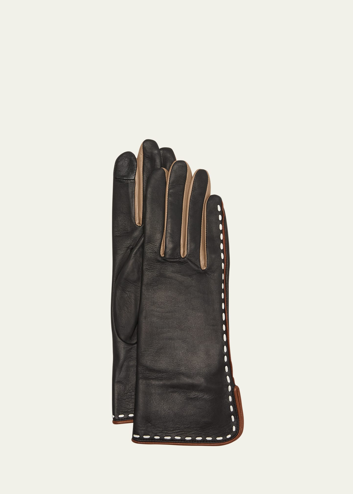 Silk-Lined Leather Gloves