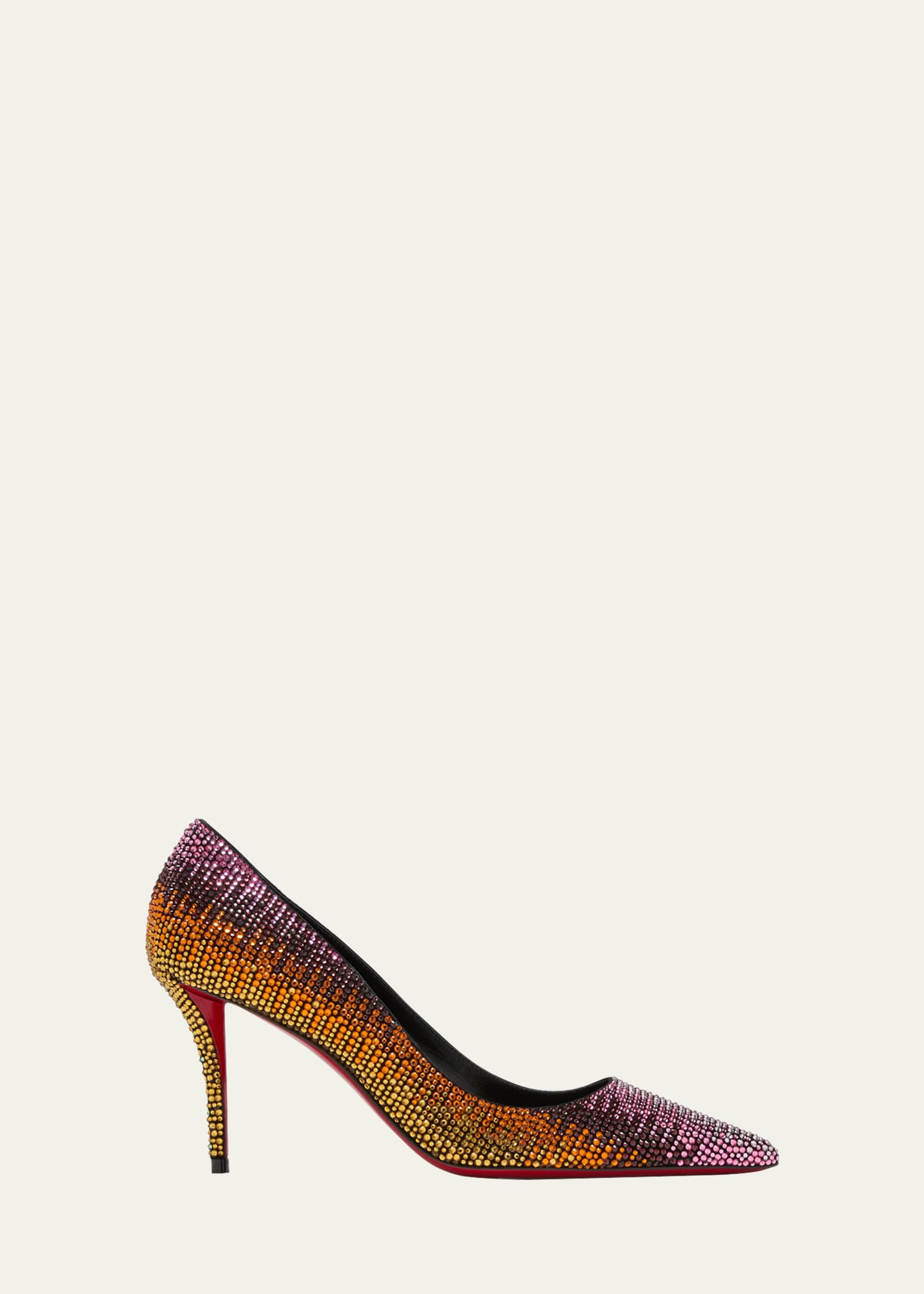 Apostropha Ombre Strass Red Sole Pumps