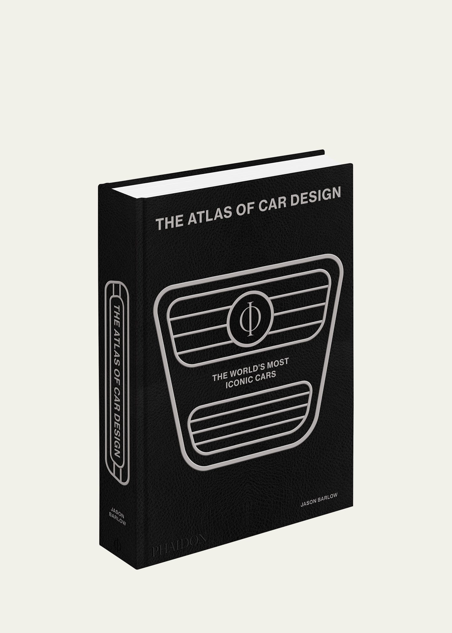 Phaidon Press The Atlas Of Car Design: The World's Most Iconic Cars (onyx Edition) Book By Jason Barlow In Black