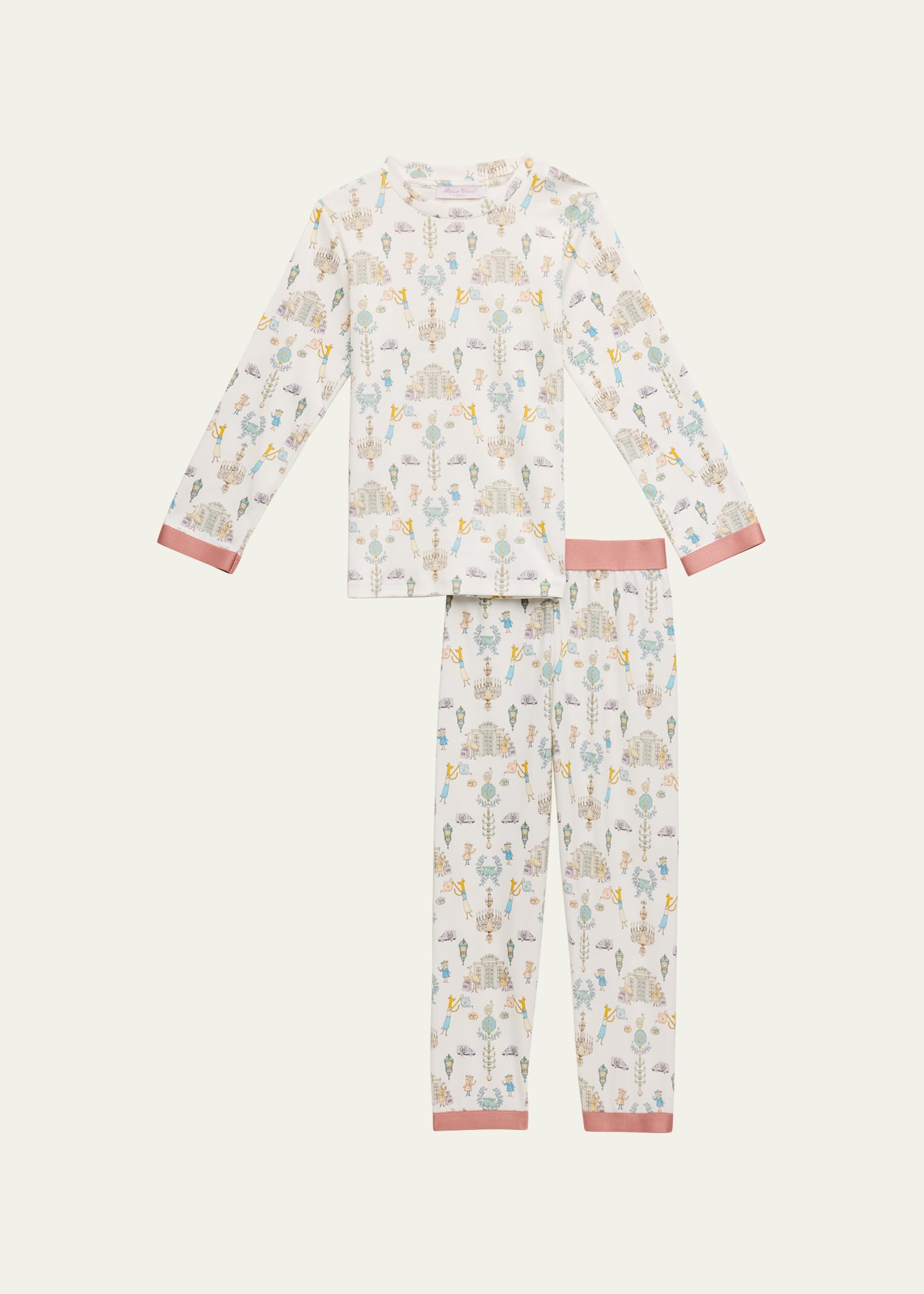 Kid's Custom 2-Piece Pajama Set, Size 4-5