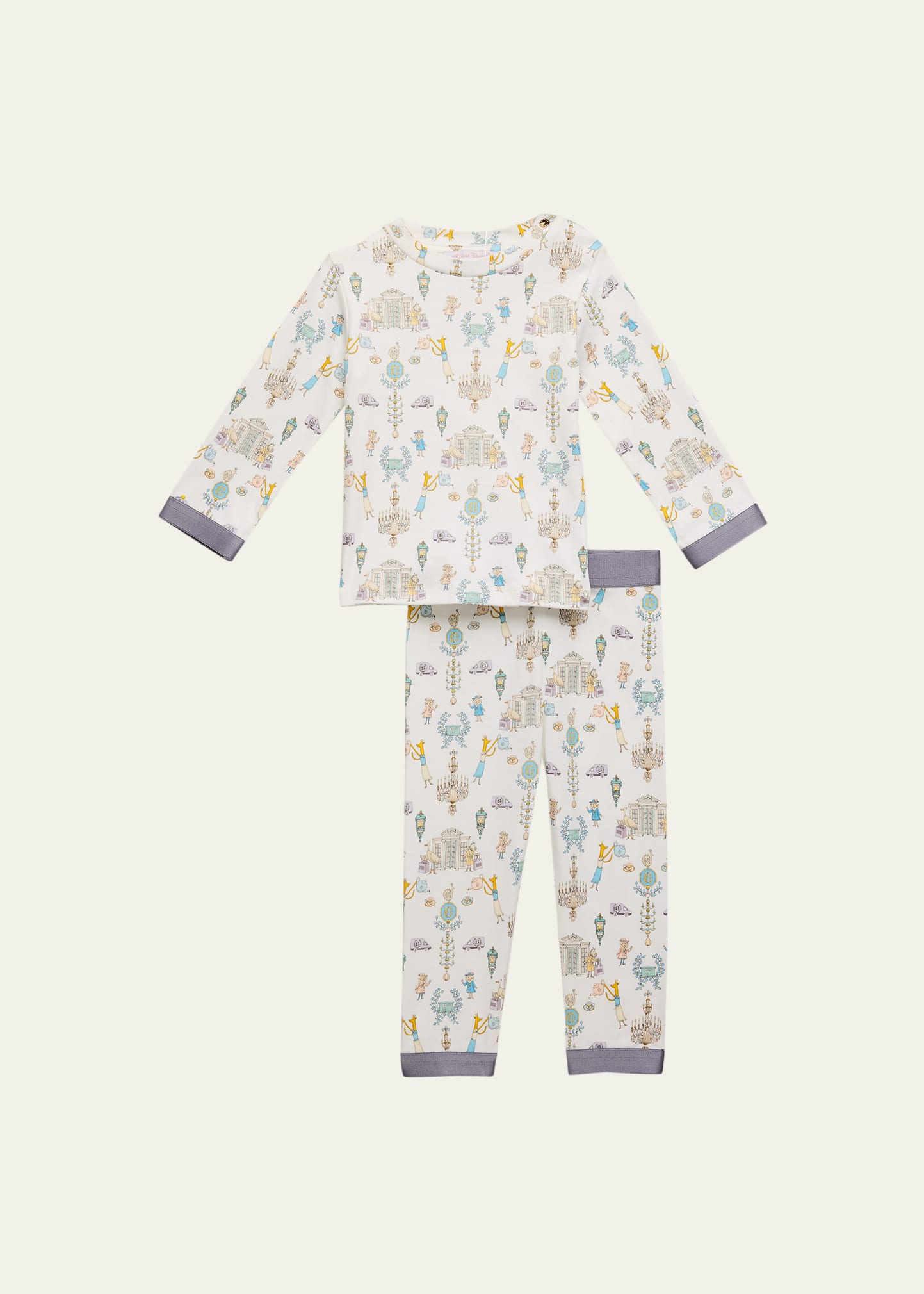 Kid's Custom 2-Piece Pajama Set, Size 3M-3