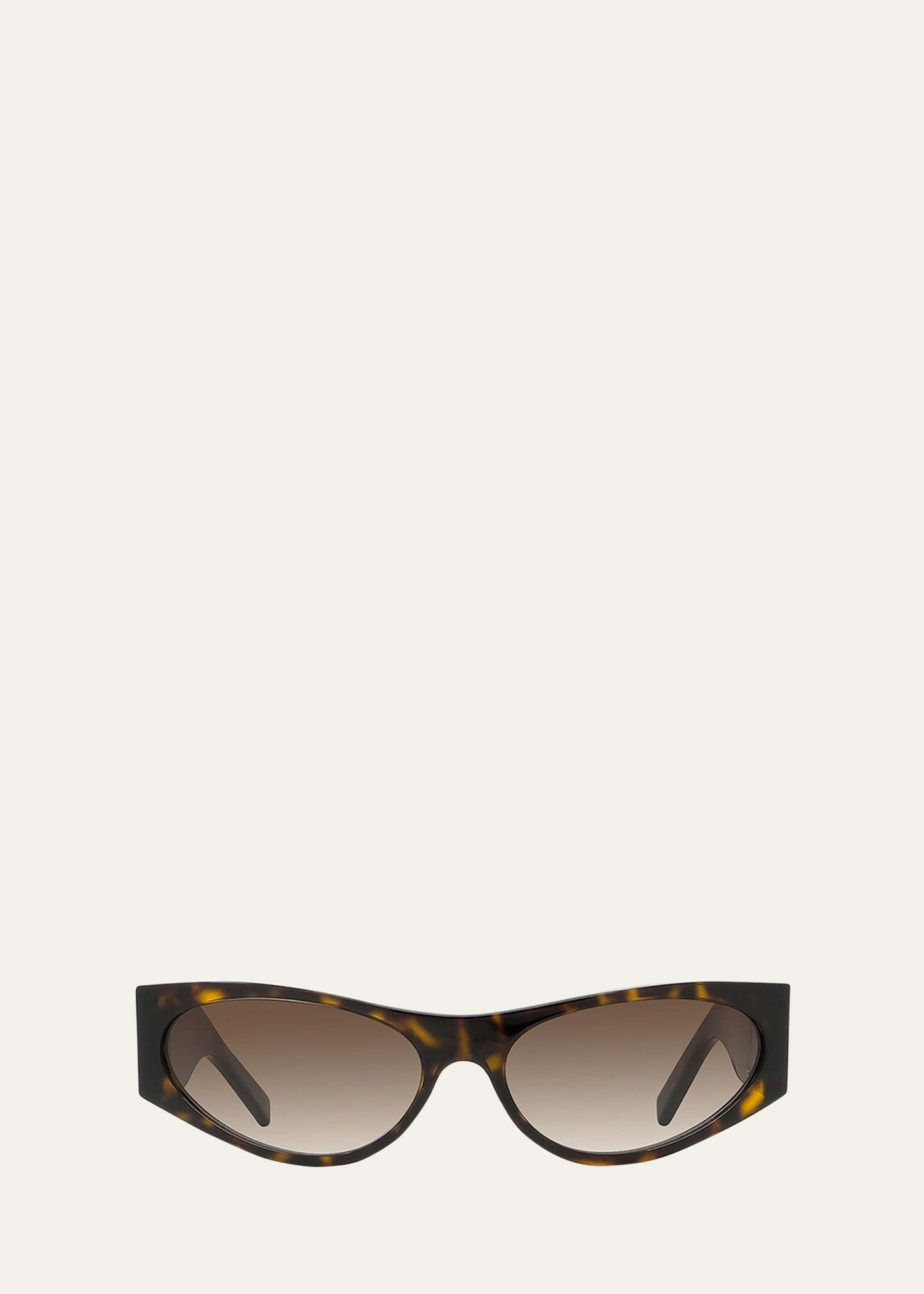 Givenchy 4g Acetate Cat-eye Sunglasses In Brown
