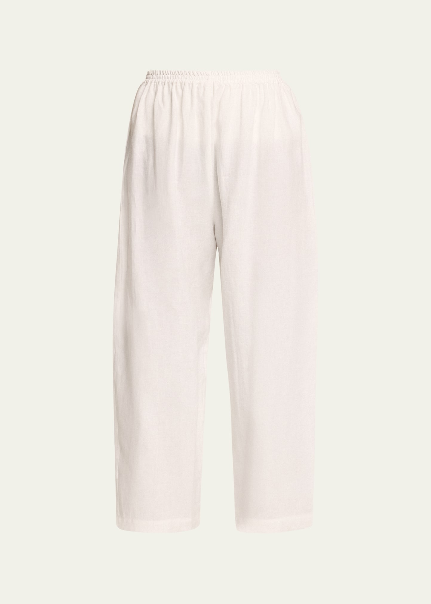 Eskandar Japanese Trousers In White