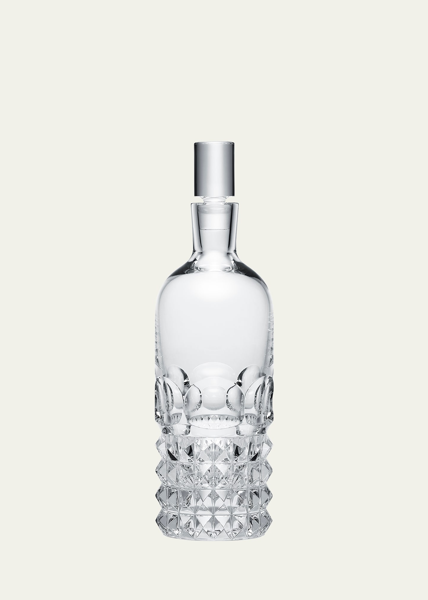 Baccarat Louxor Round Decanter In Clear