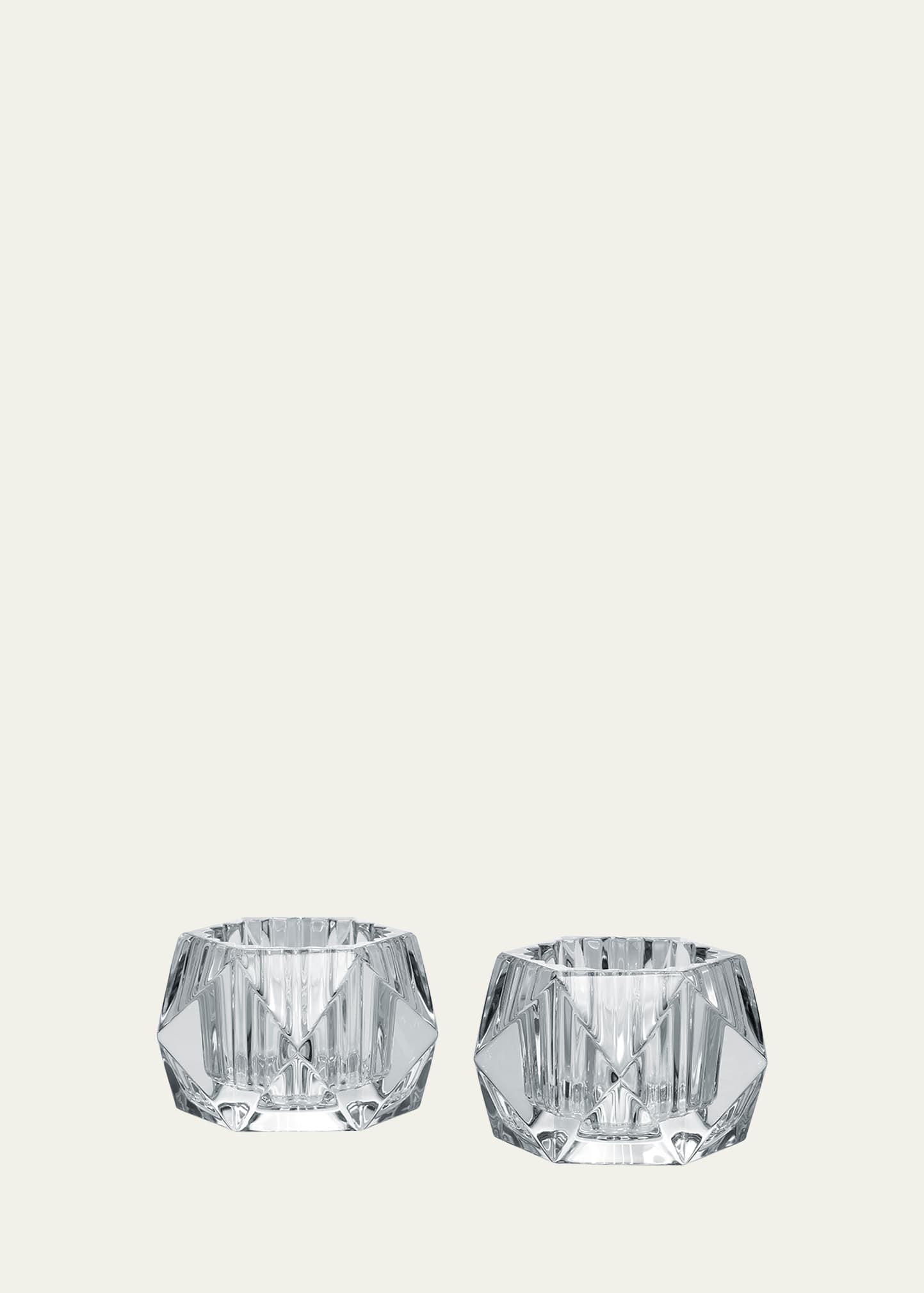 Baccarat Louxor Votive Candle Holders, Set Of 2