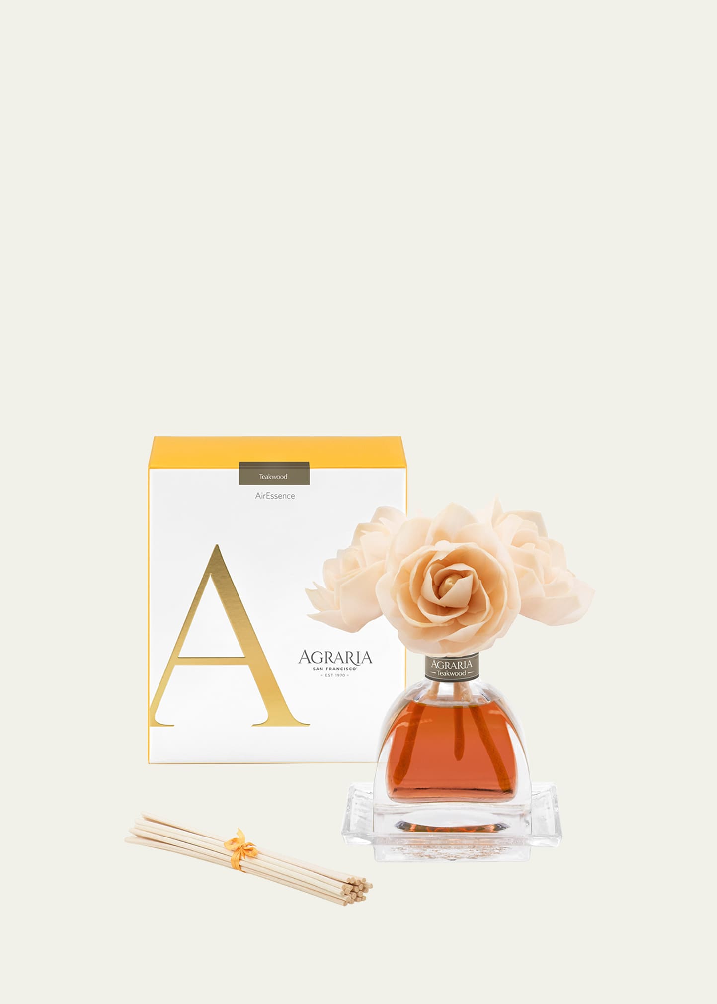 Agraria Airessence Diffuser Teakwood, 7.4 Oz.