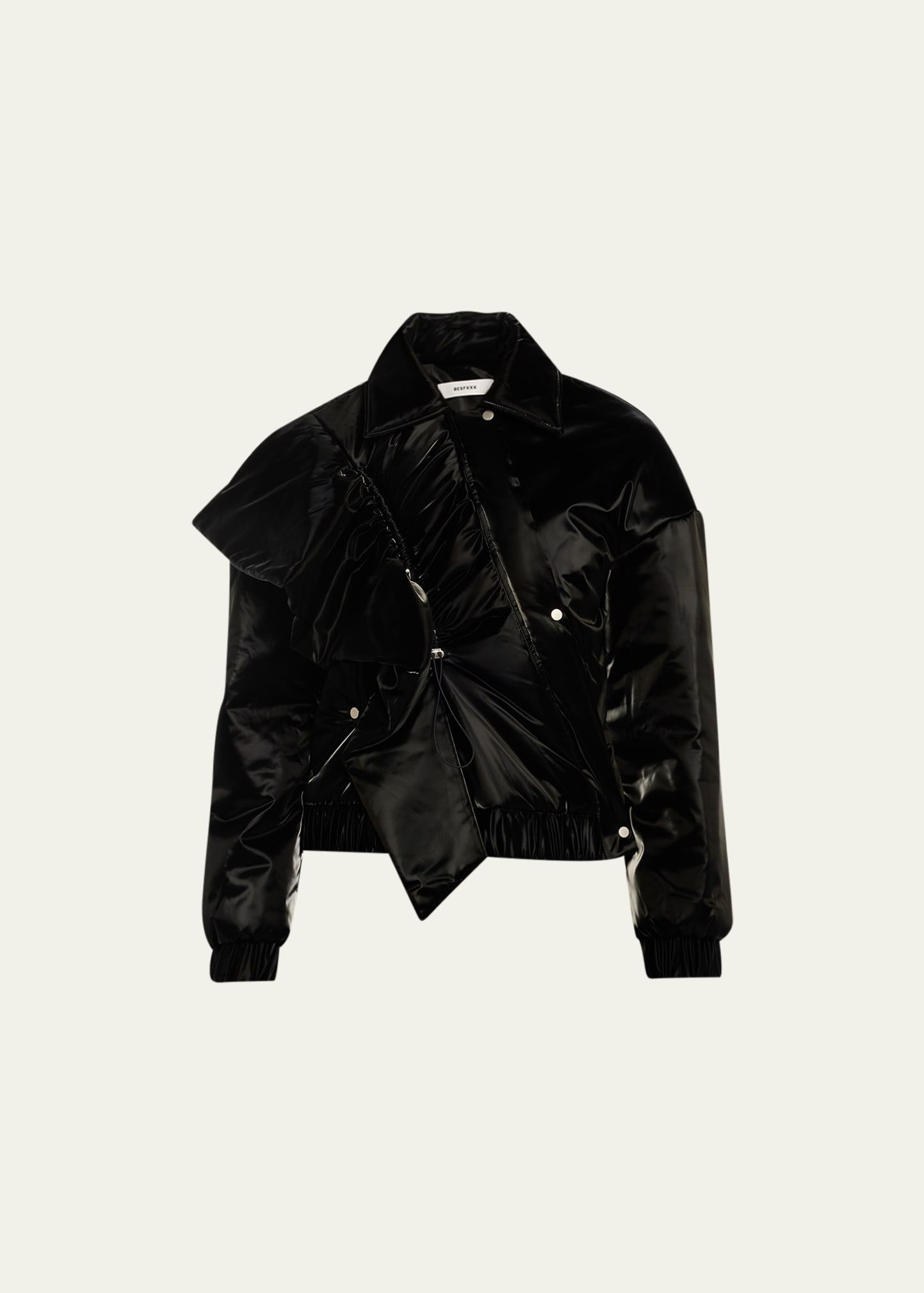 Asymmetric Layer Outdoor Bomber Jacket