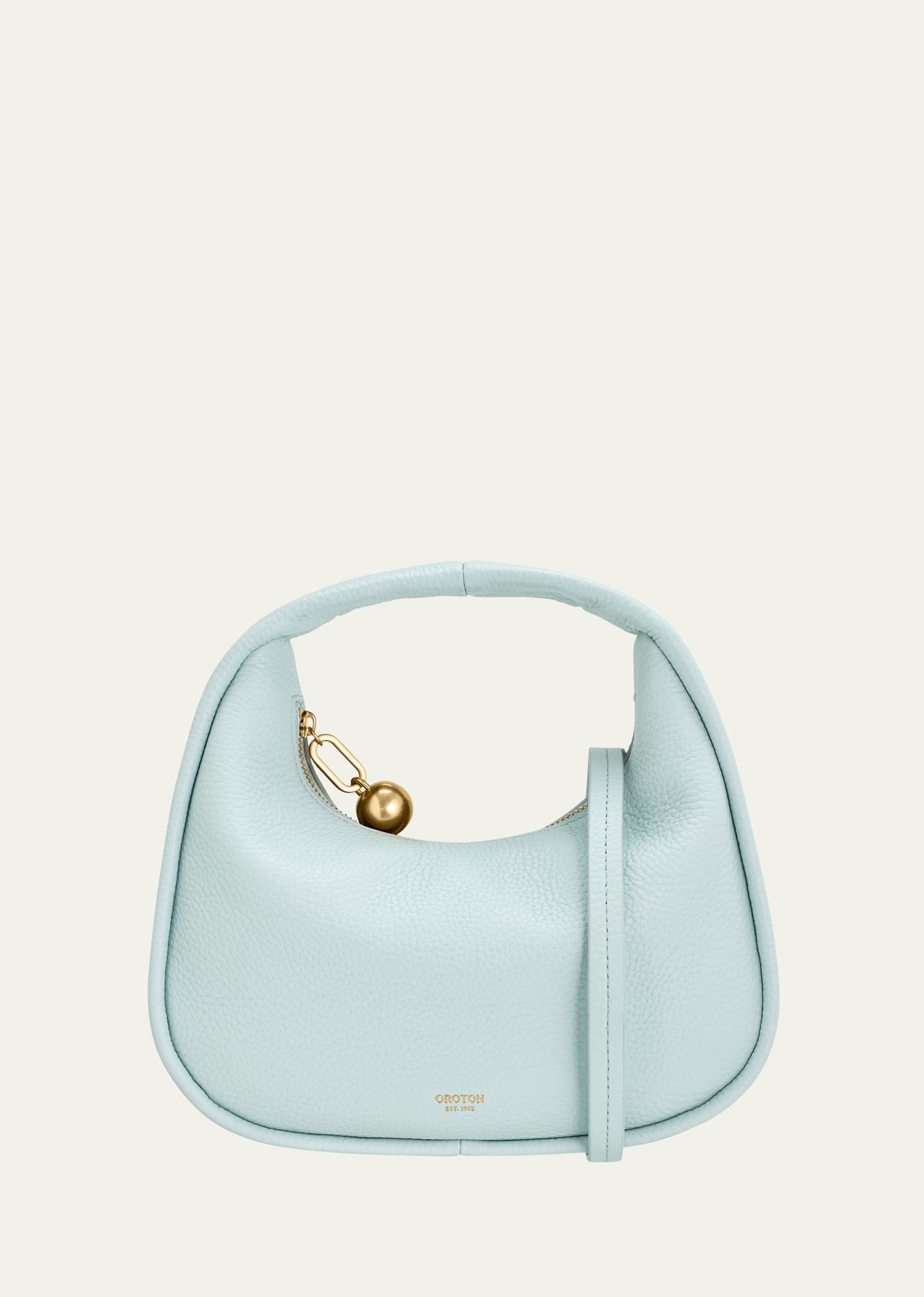 Clara Leather Top Handle Mini Bag