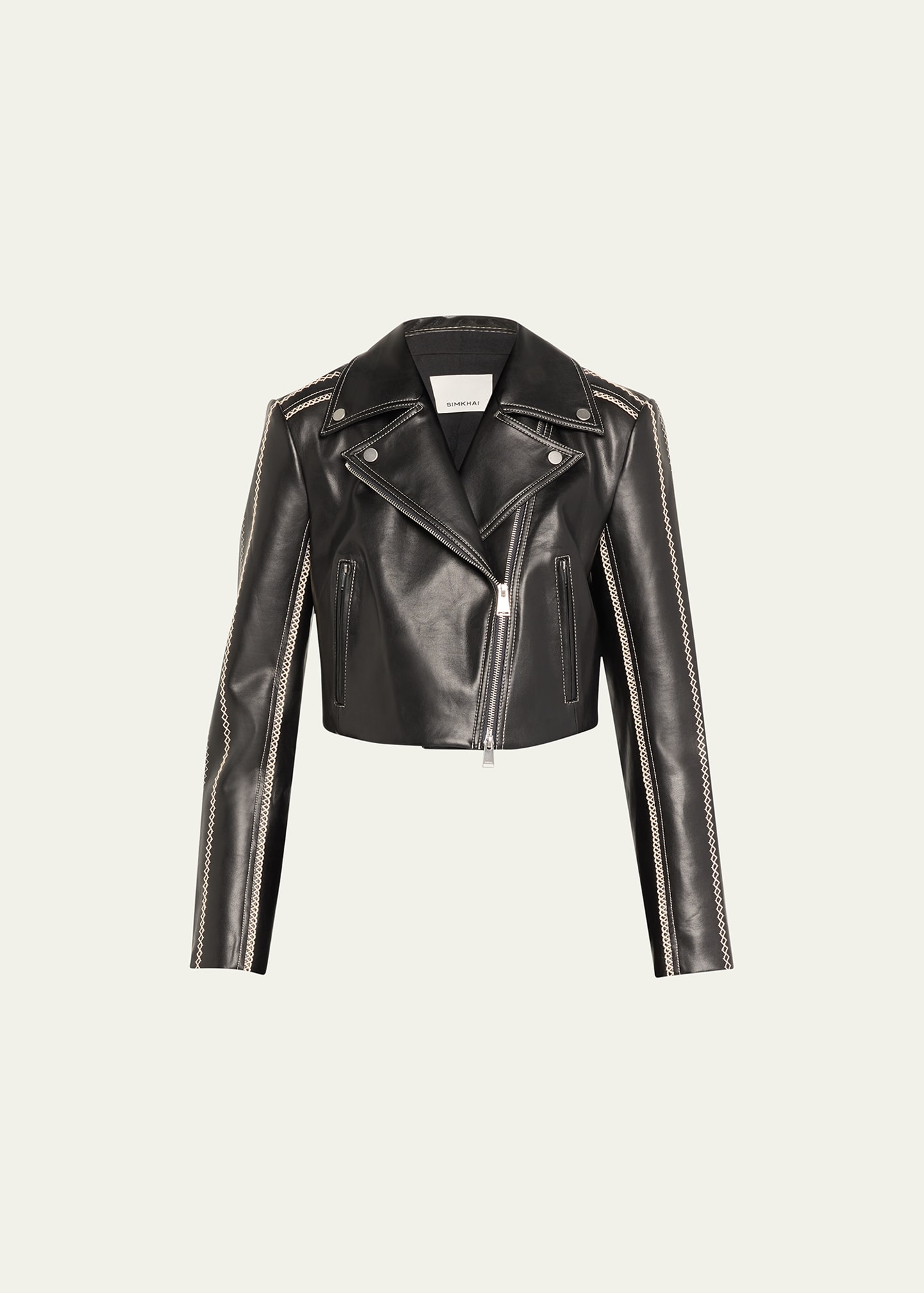 Oslo Faux Leather Moto Jacket