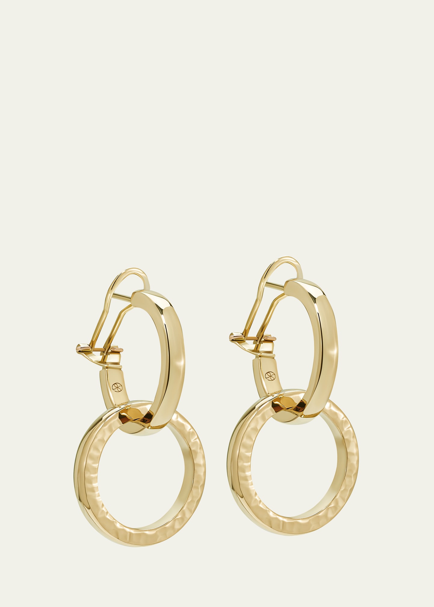 Duetto 18K Yellow Gold Large Double-Hoop Earrings