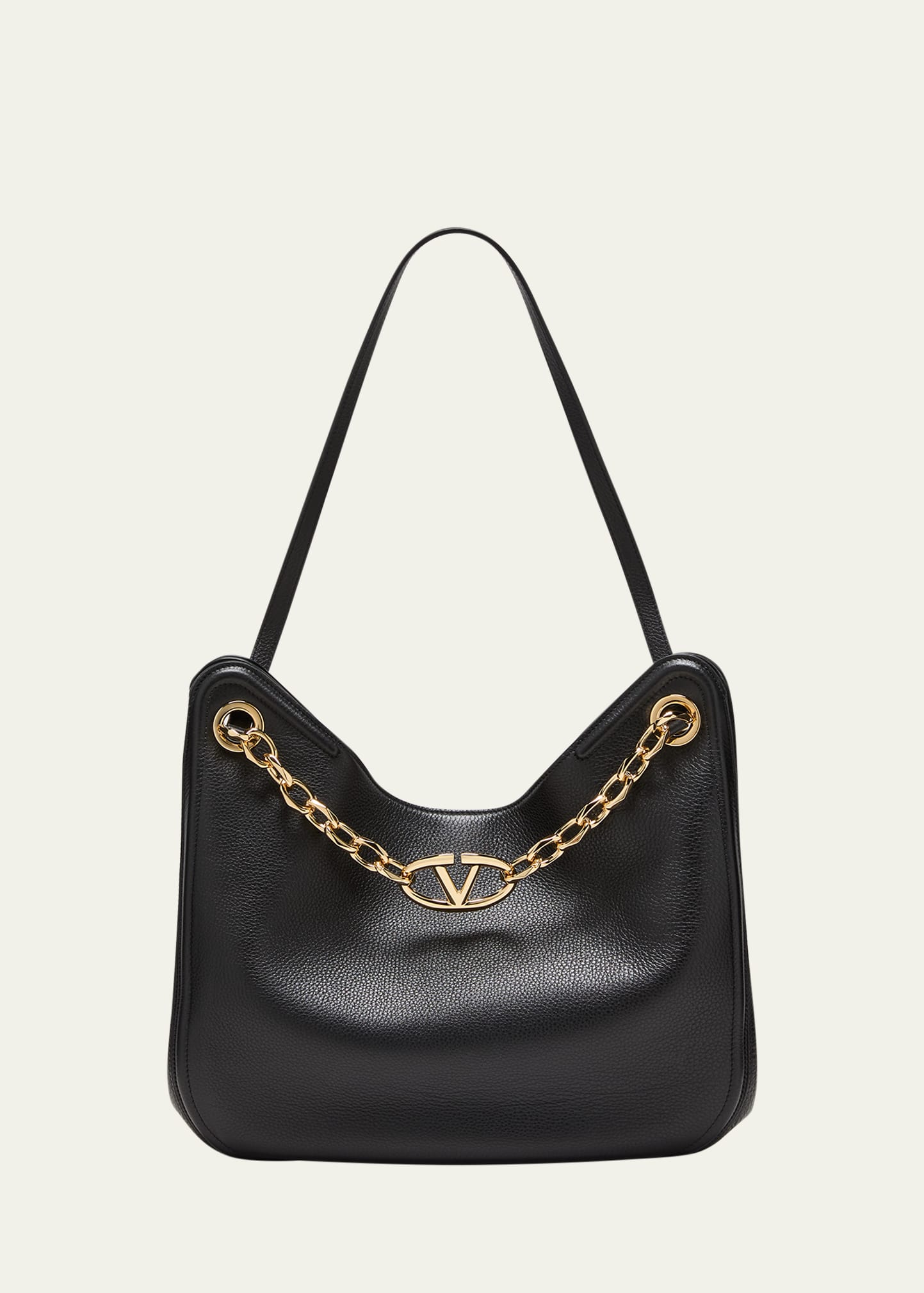 VLOGO Moon Leather Tote Bag