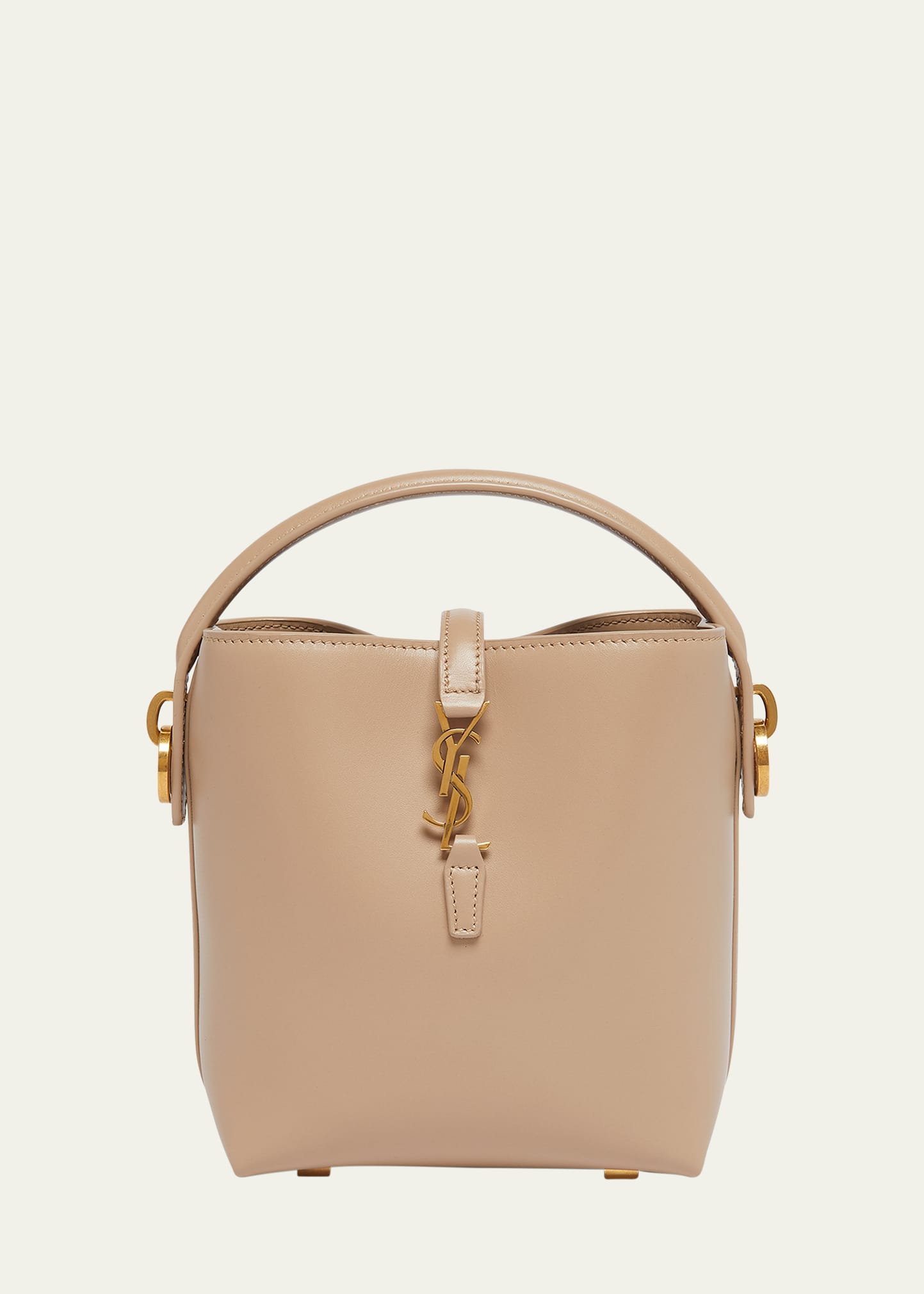 Le 37 Mini YSL Bucket Bag in Smooth Leather