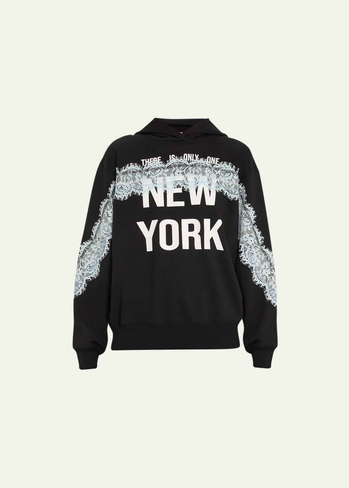 Shop 3.1 Phillip Lim / フィリップ リム There Is Only One Ny Graphic-print Hoodie In Black