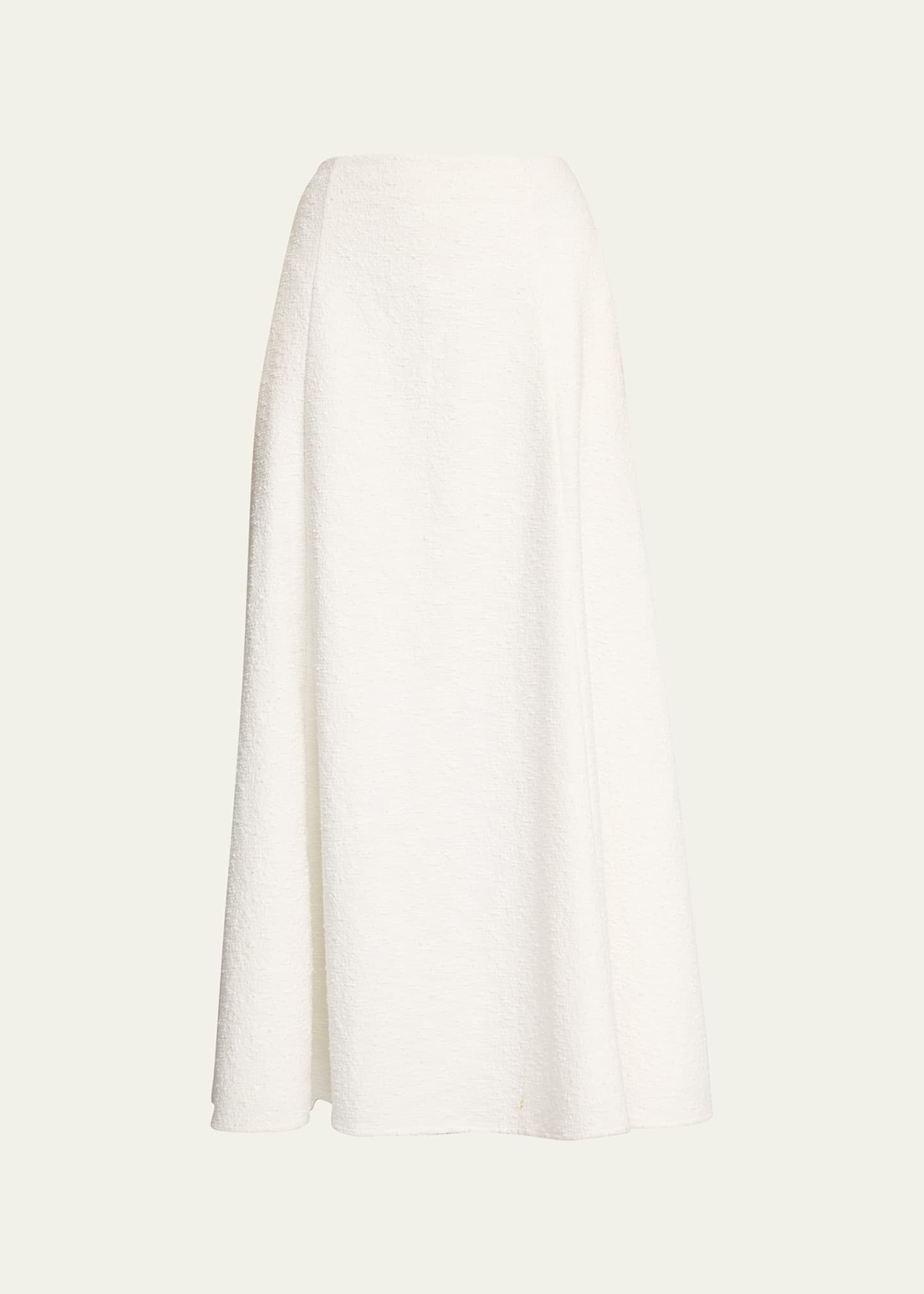 Anna Quan Liana Textured A-line Maxi Skirt In Boucle