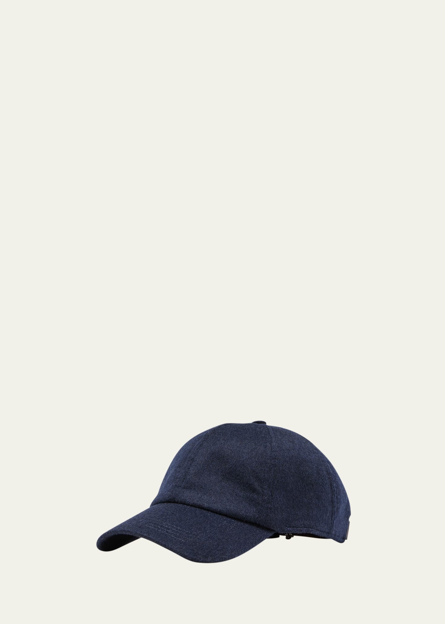 Varsity Headwear X Loro Piana Men's Cashmere Baseball Cap In Royal Blue