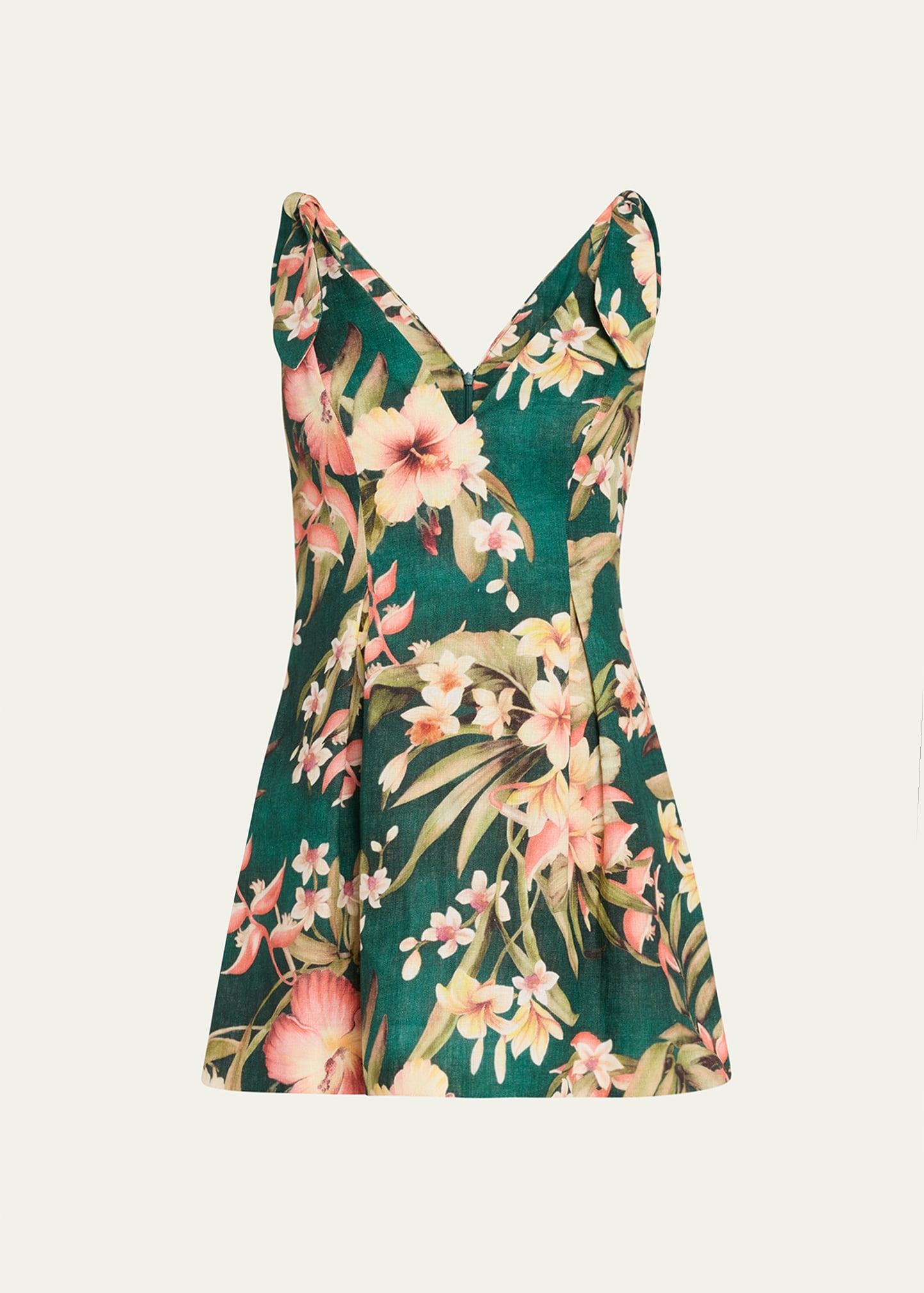 Lexi Floral Tie Mini Dress