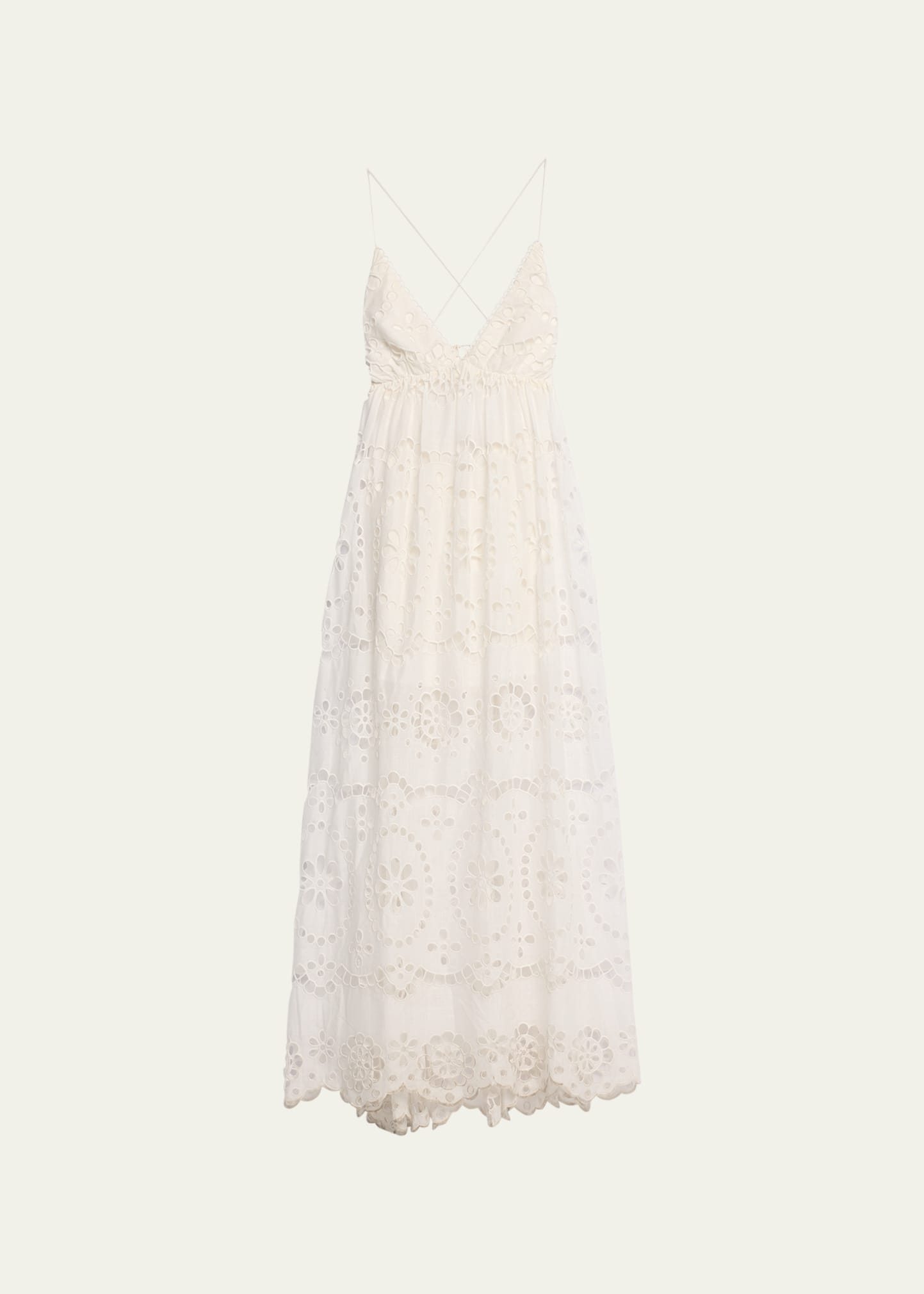 Zimmermann Lexi Maxi Dress In Ivory
