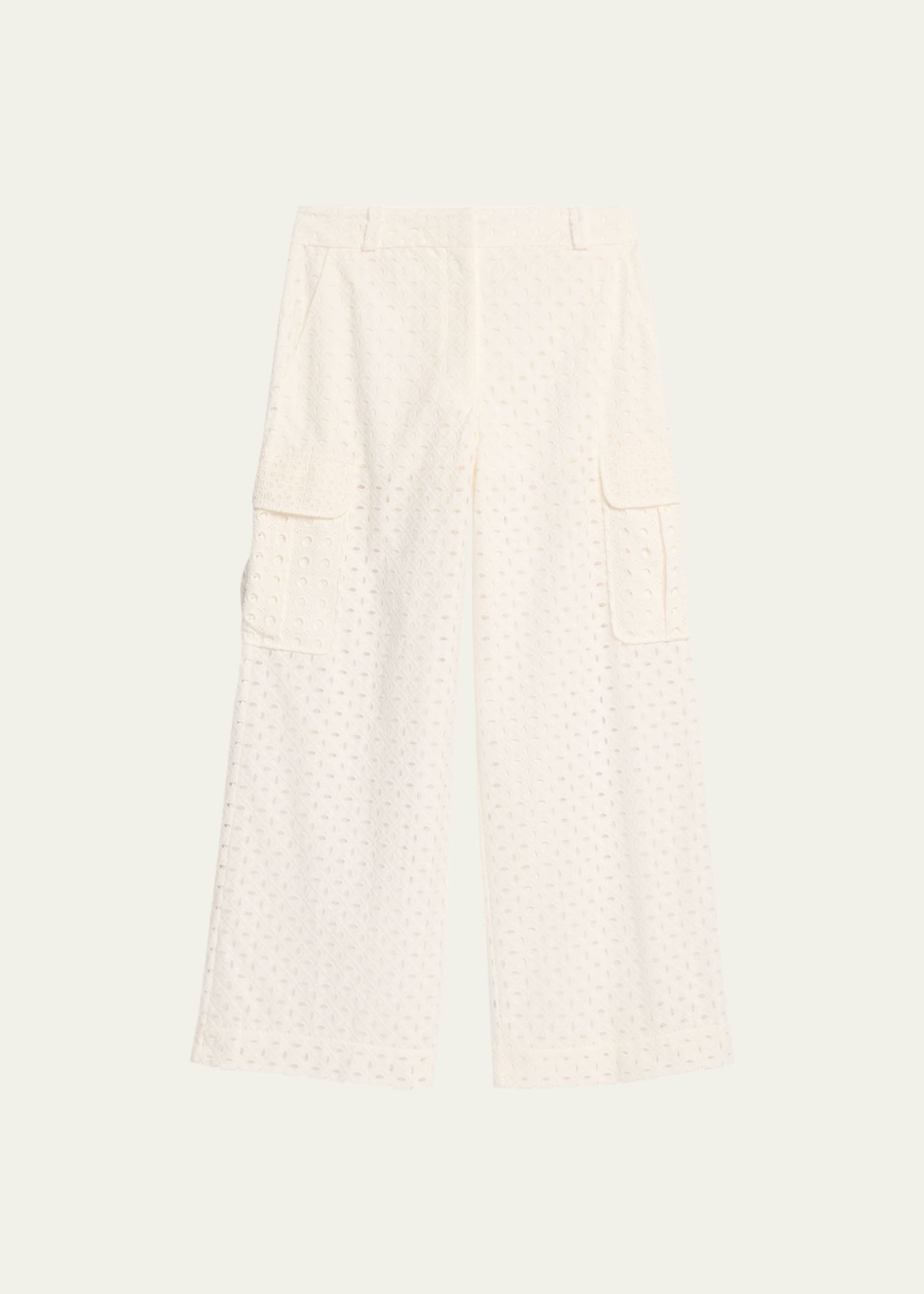 Zimmermann Matchmaker Anglaise Pant In Ivory