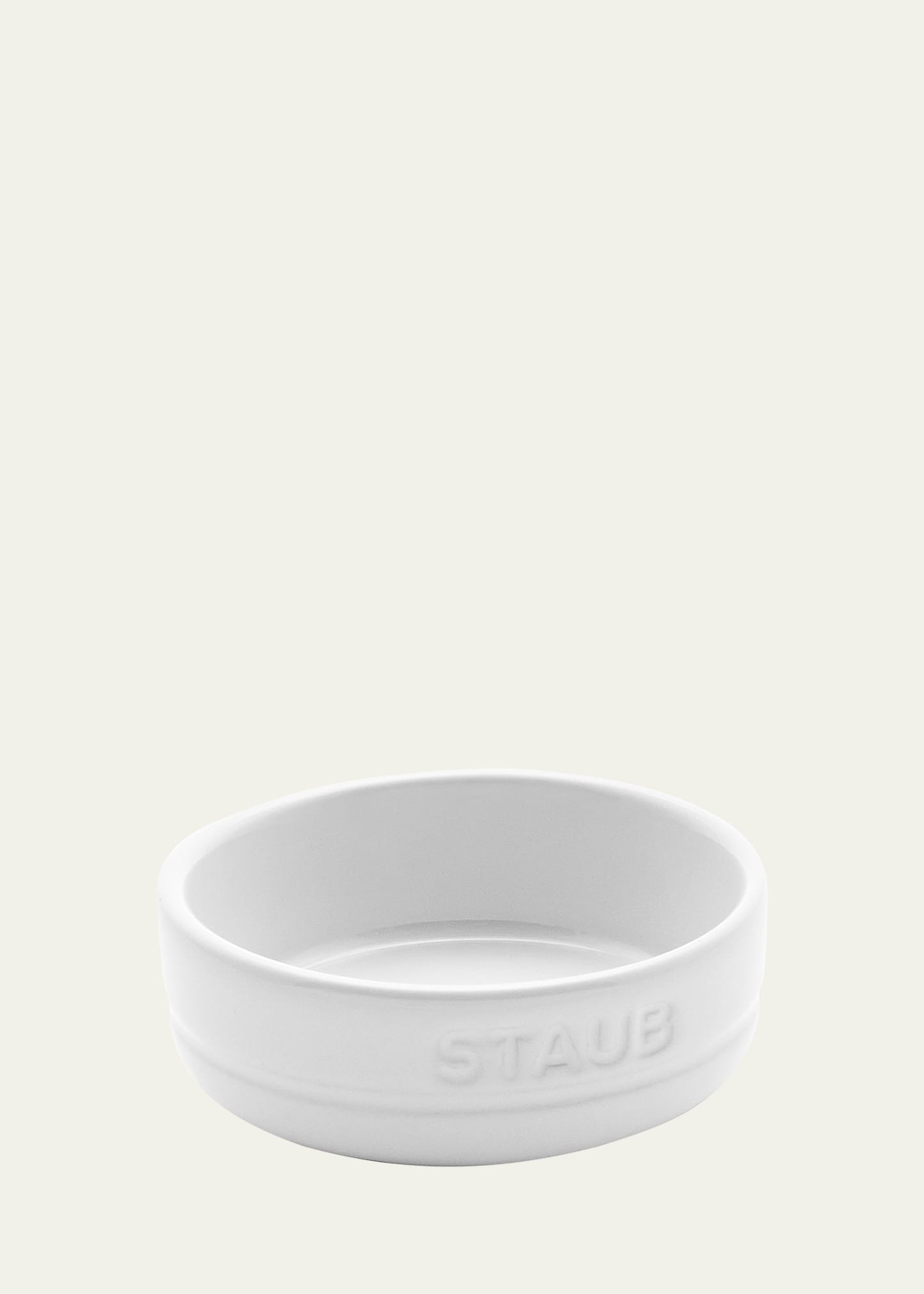 Shop Staub Ceramic Dinnerware Condiment Dish, Set Of 4 In White