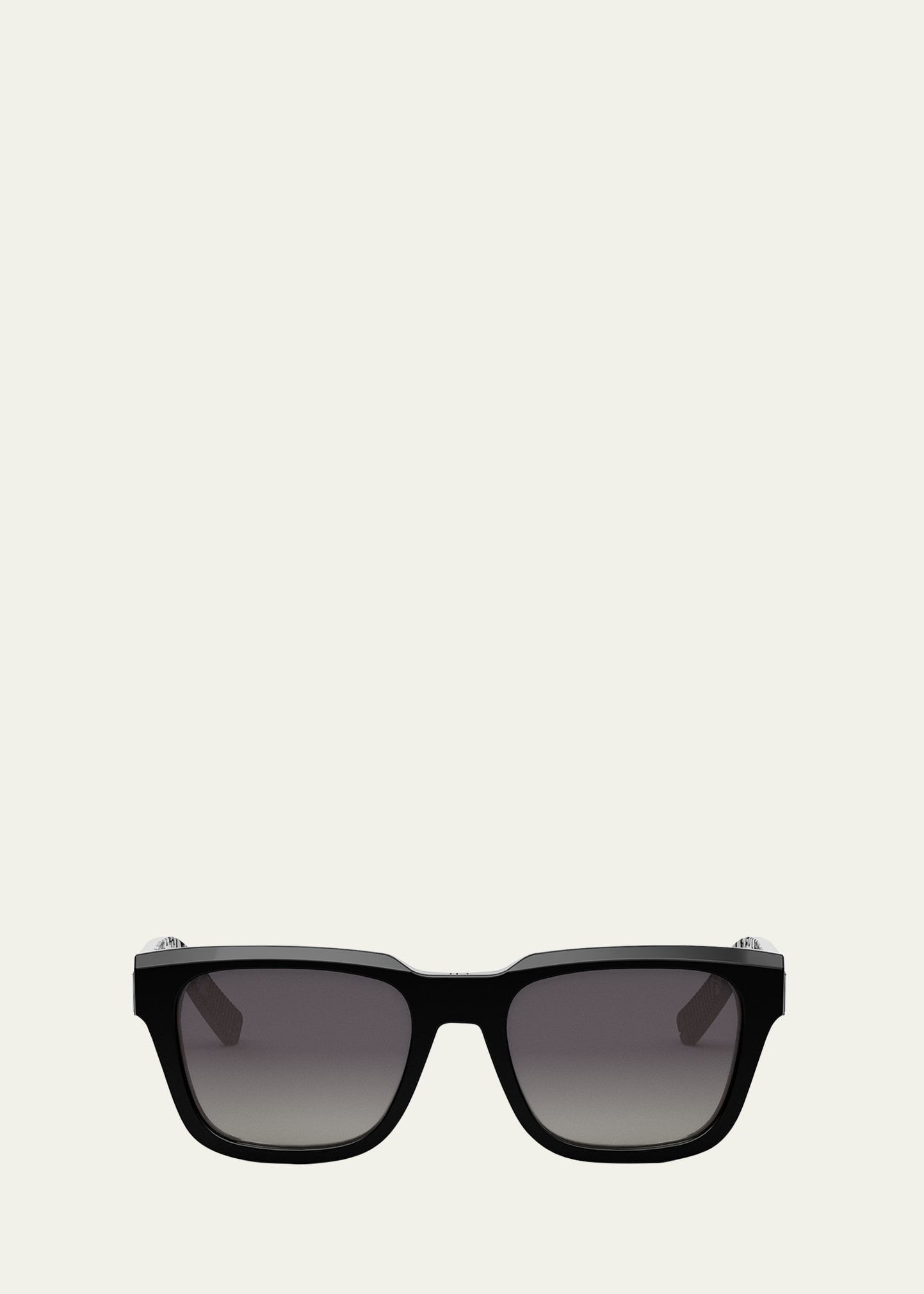 Dior B23 S1i Sunglasses In Black/smoke