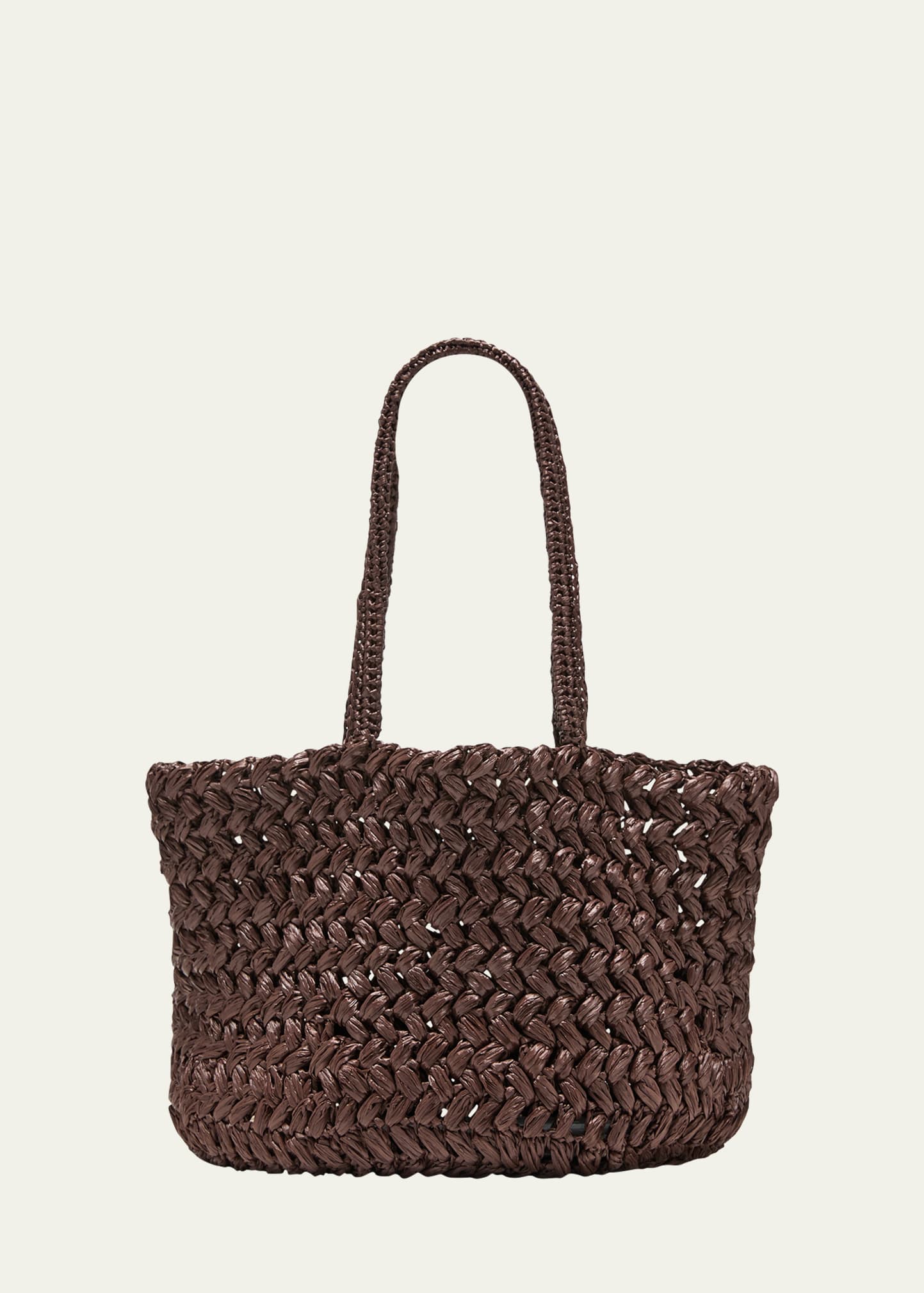 The Row Estelle Tote Bag In Bwas Brown Ans