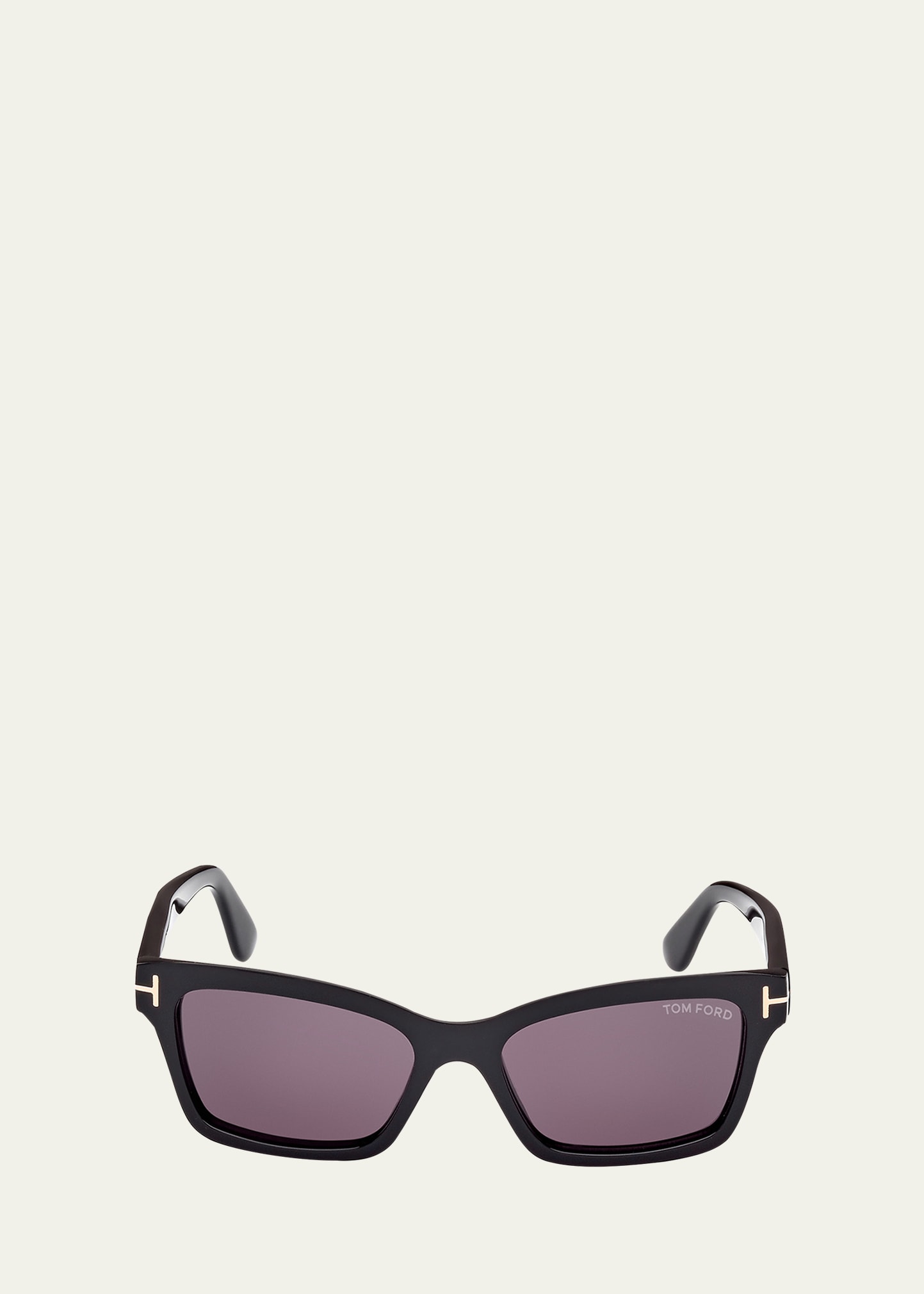 Tom Ford Women's Mikel Sunglasses Tf1085 52u Havana 54mm In Shiny Black Smoke