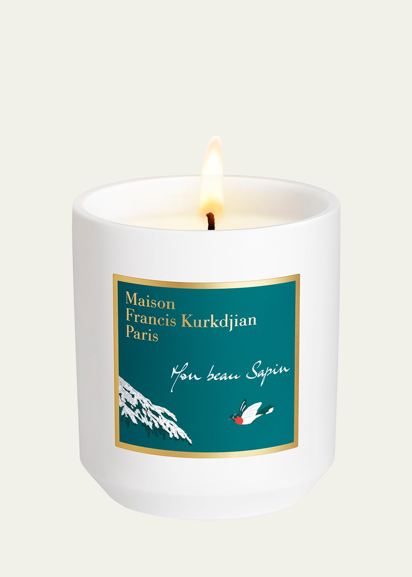 Maison Francis Kurkdjian Mon Beau Sapin Candle, 280 G In Green