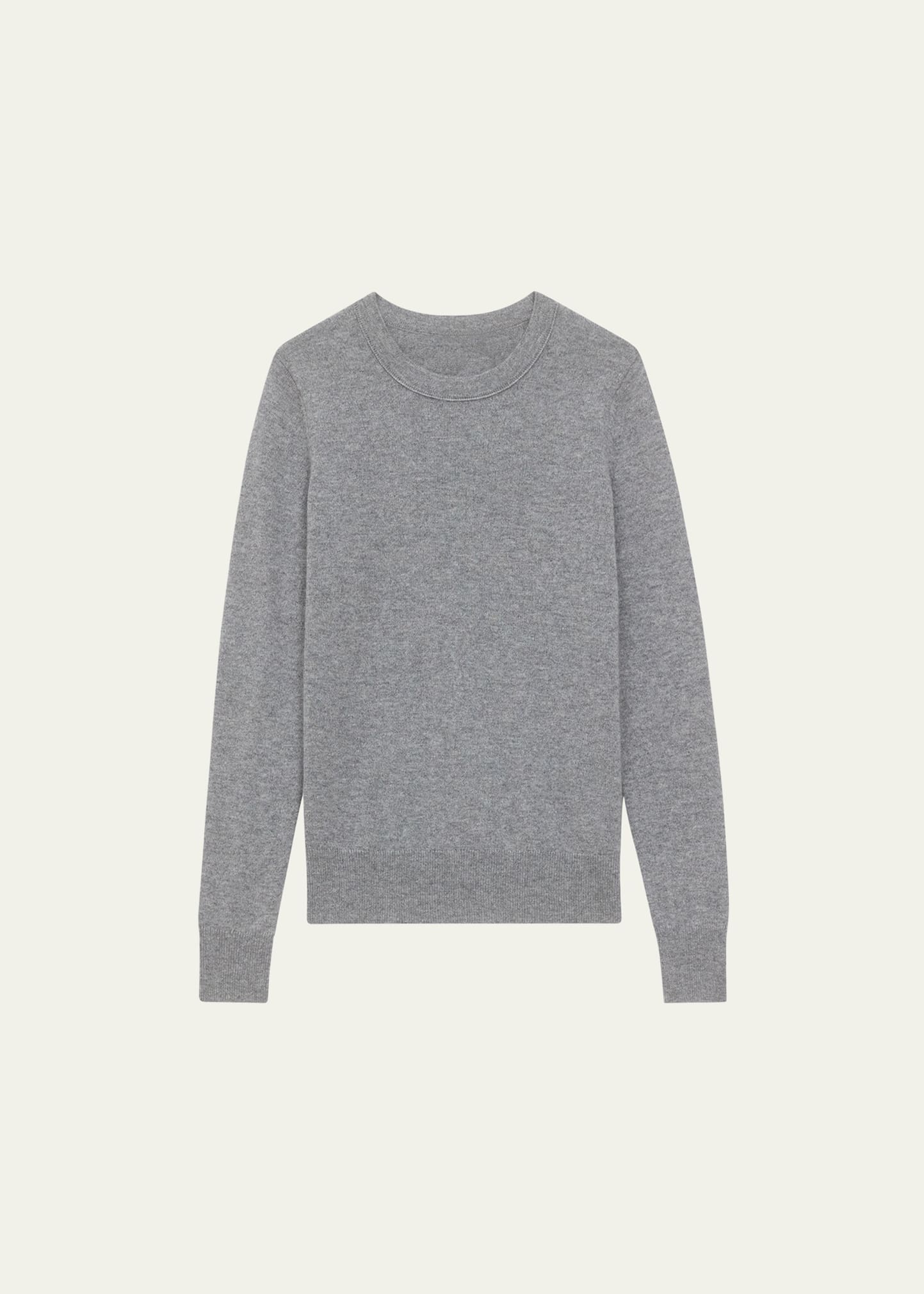 Theory Kaylenna Cashmere Crewneck Sweater In Husky