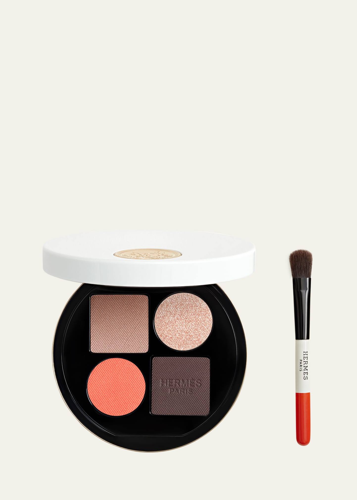 Hermes Ombres D' Eyeshadow Quartet In Ombres Fauves