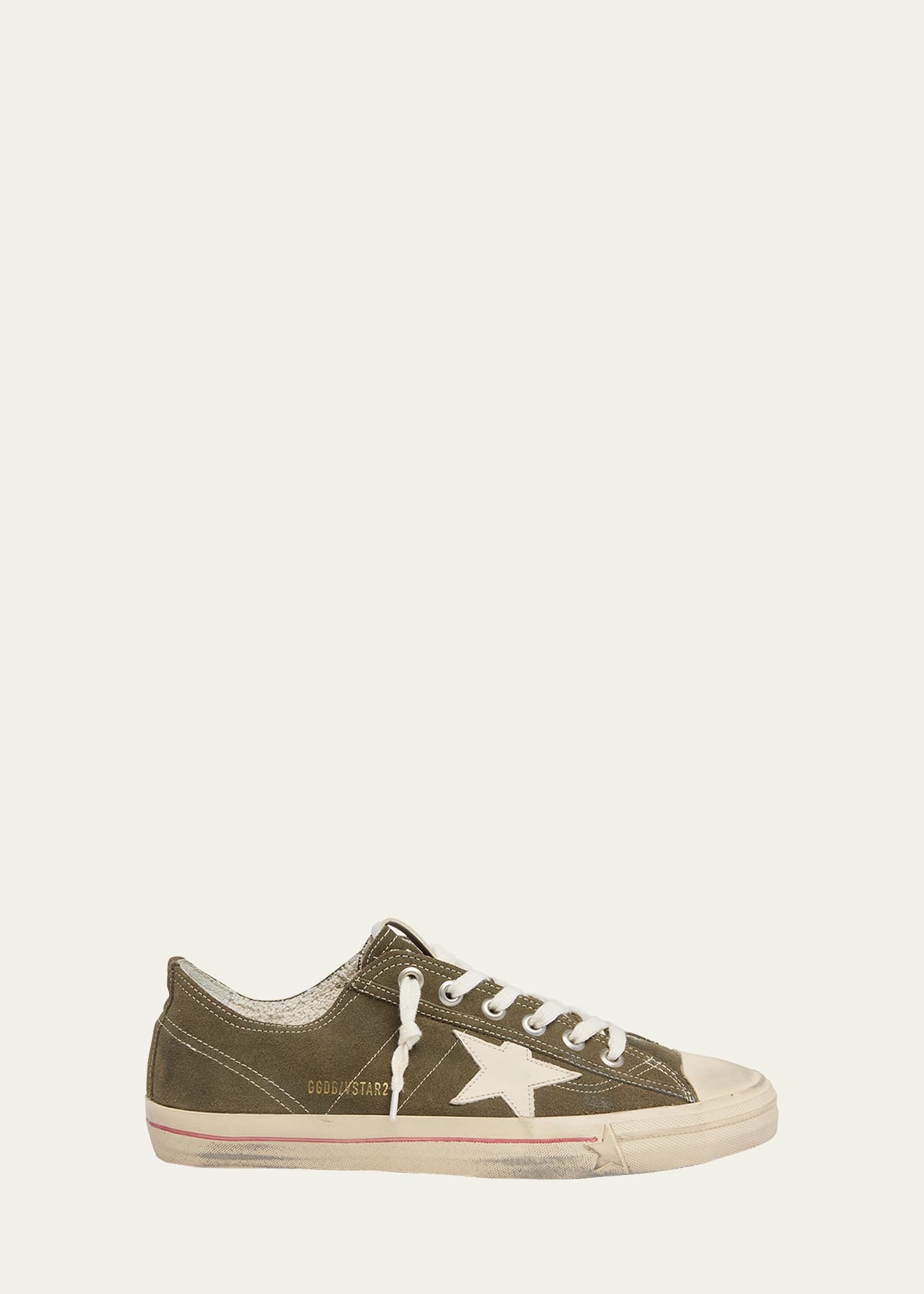 Golden Goose Signature Star Low-top Sneakers In Dark Green