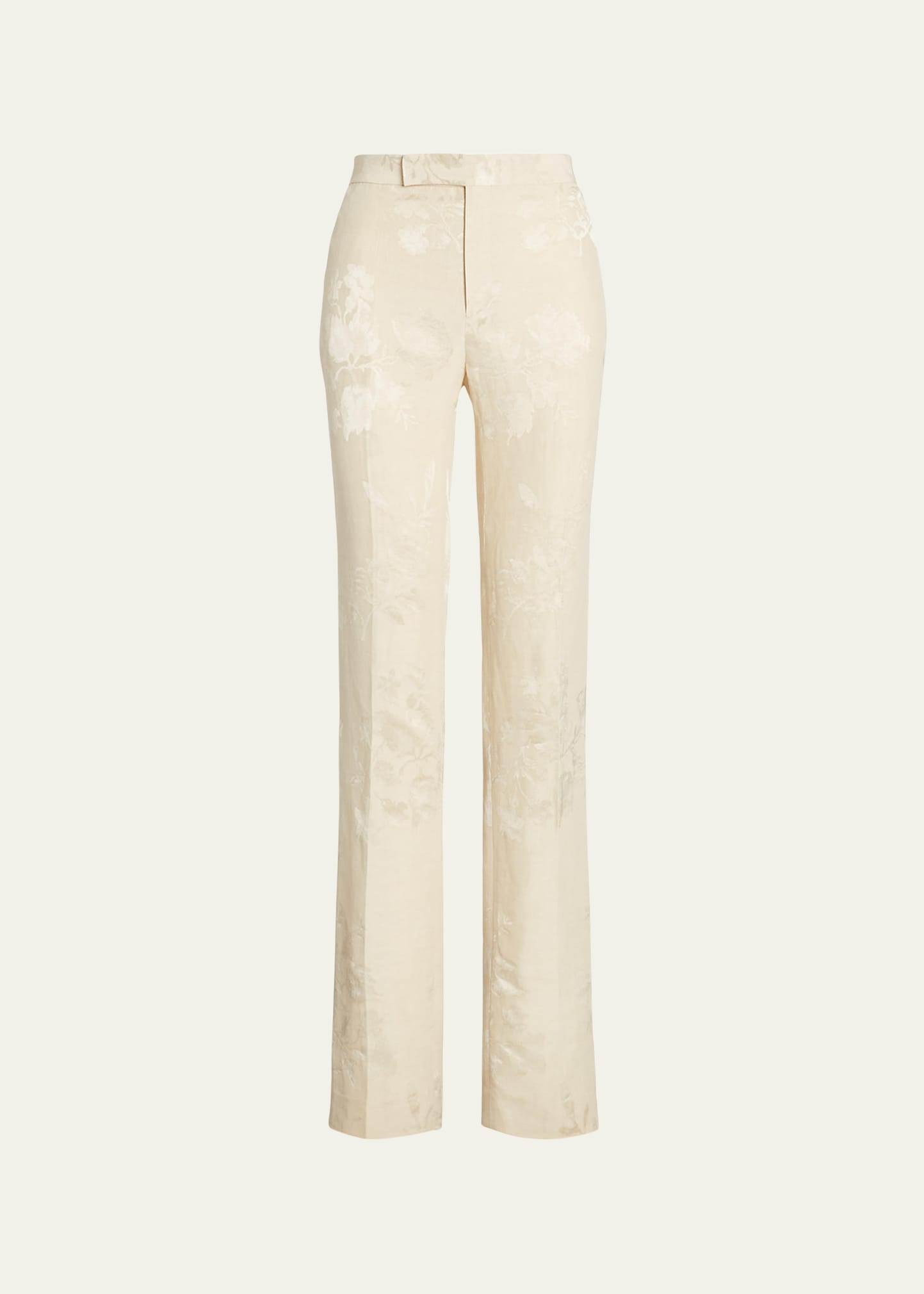 Seth Floral Jacquard Suiting Trousers