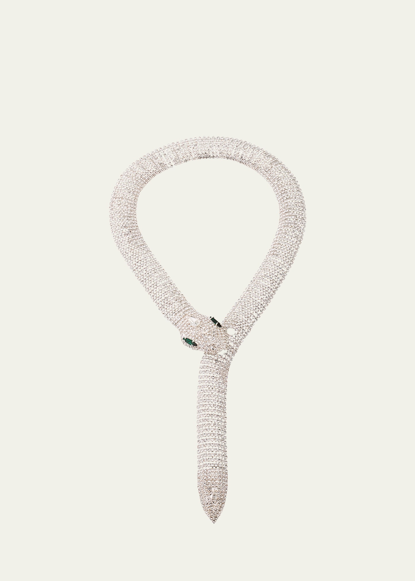 Embellished Snake Necklace