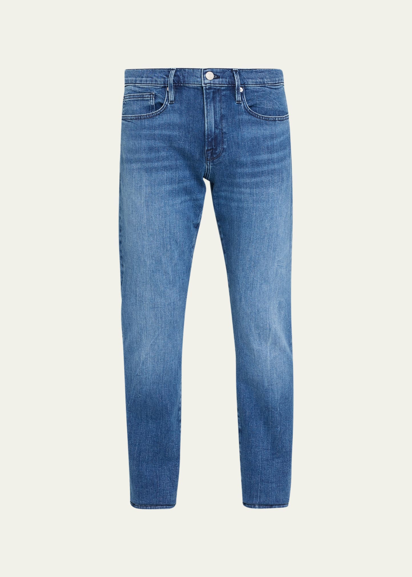 Frame Men's L'homme Super Stretch Slim-fit Denim Jeans In Crossings