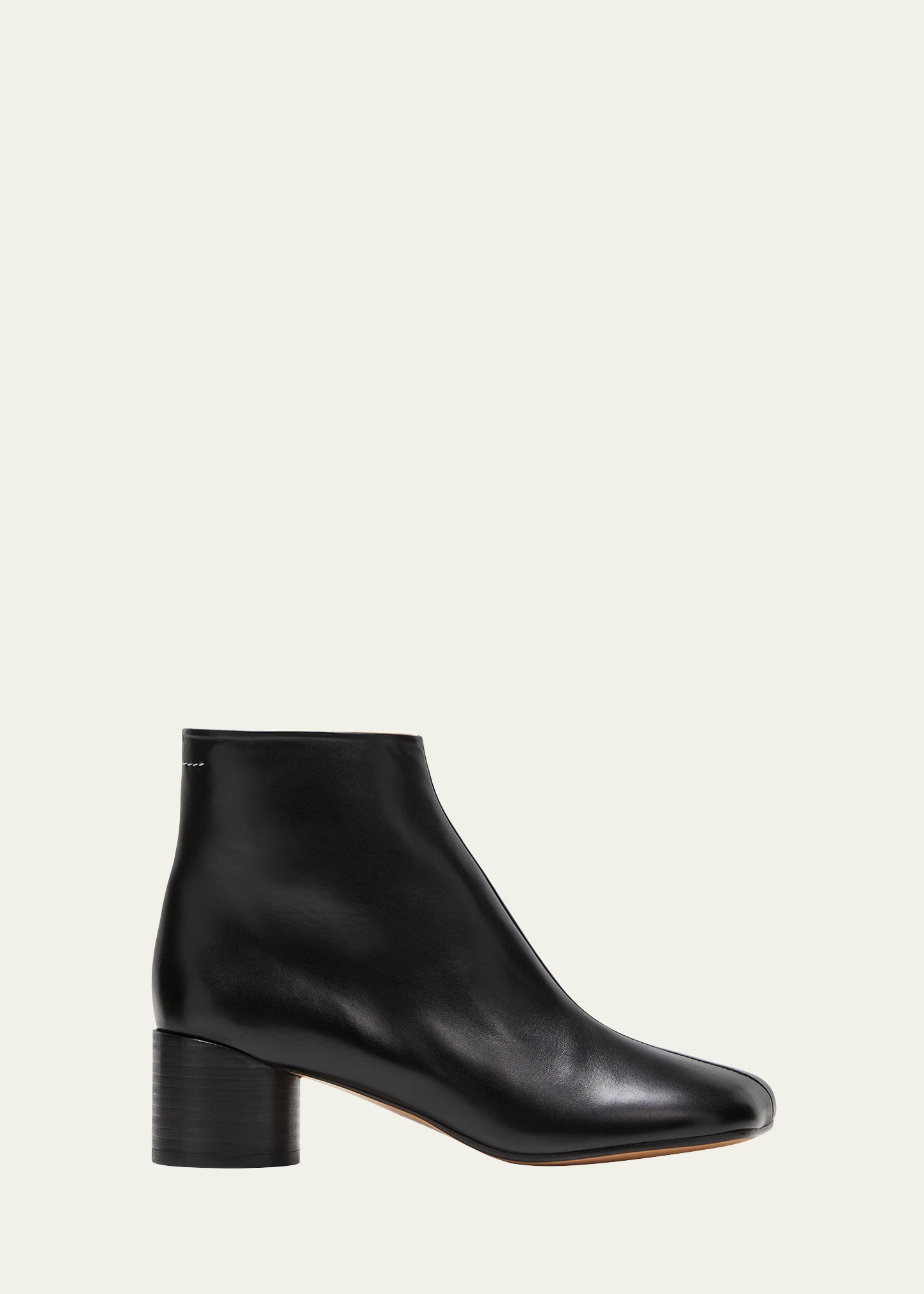 Anatomic Leather Zip Ankle Boots