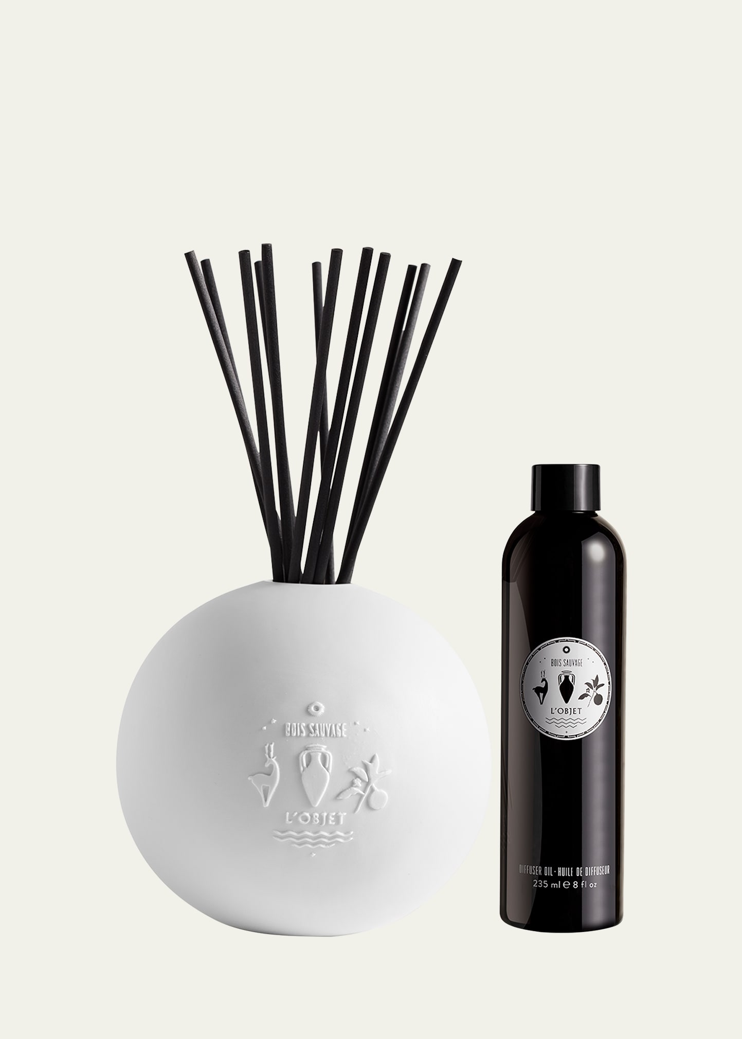L'objet Bois Sauvage Apothecary Diffuser, 8 Oz.