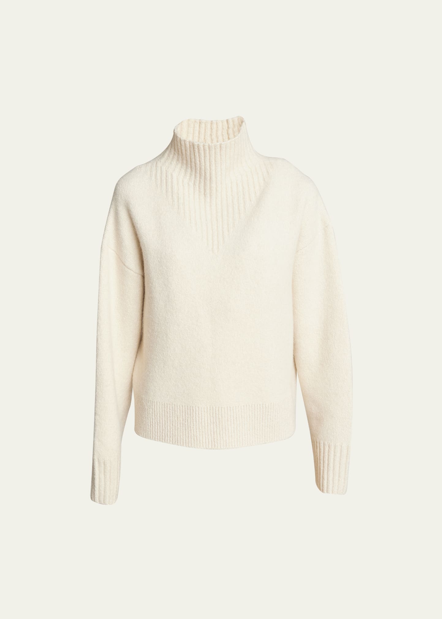 Proenza Schouler Alma Cashmere-blend Sweater In Off-white