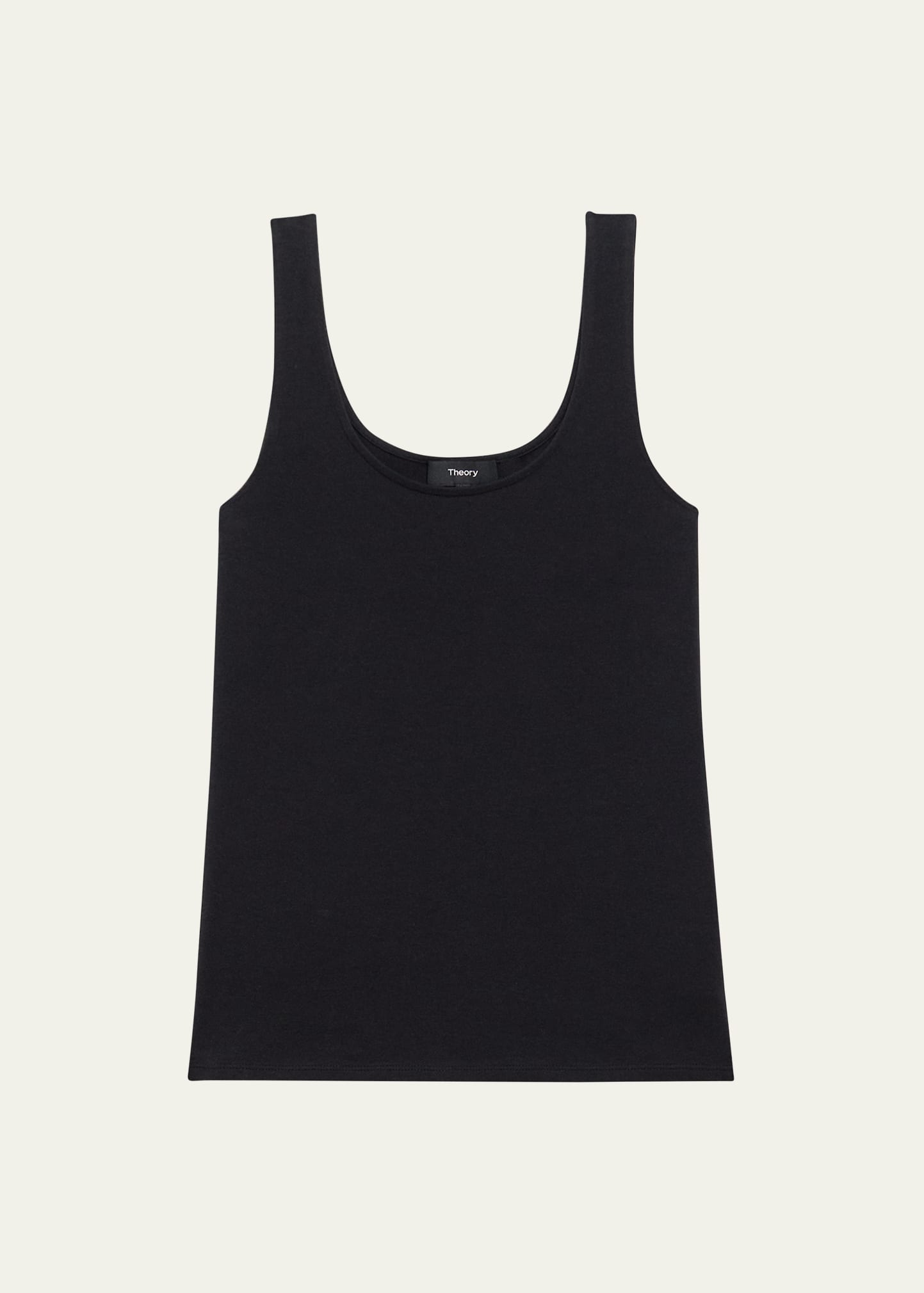 THEORY SCOOP NECK TANK