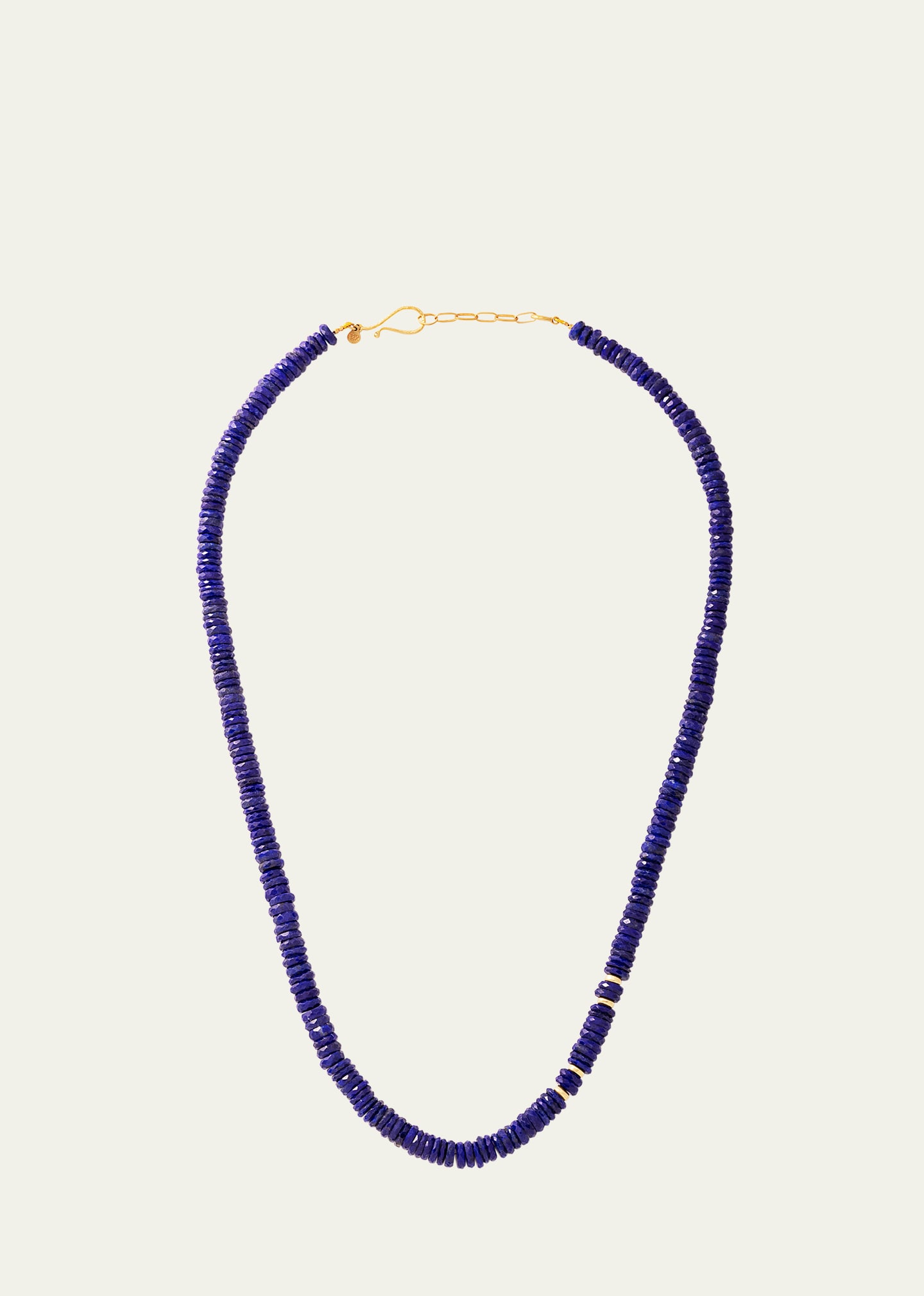 Jorge Adeler Men's Lapis Lazuli Beaded Necklace In Blue