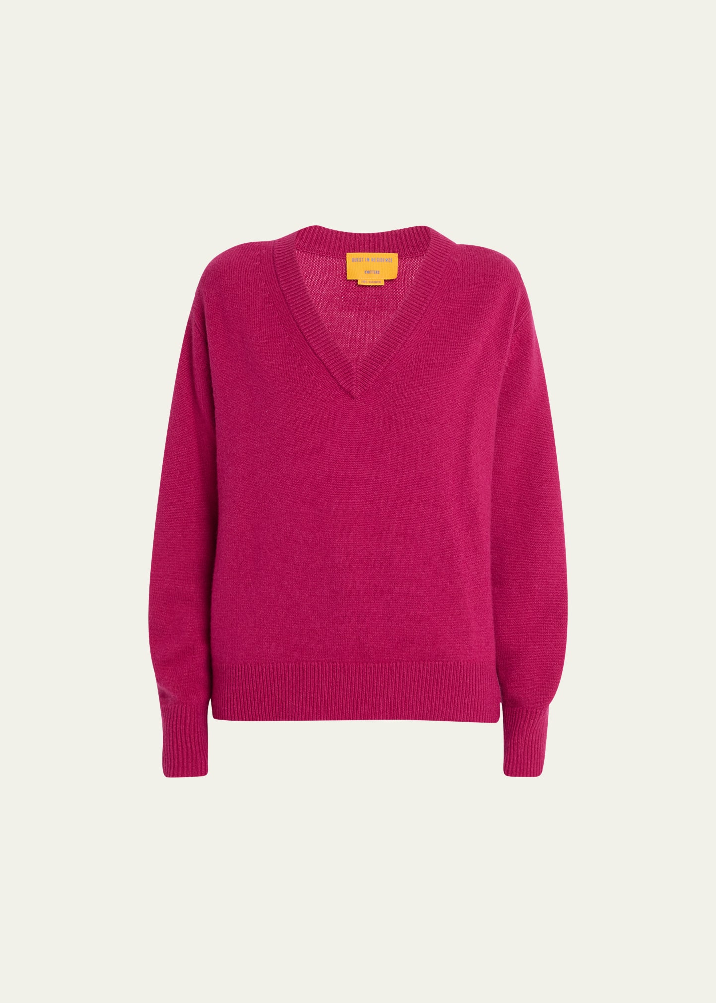 GUEST IN RESIDENCE THE V CASHMERE PULLOVER SWEATER