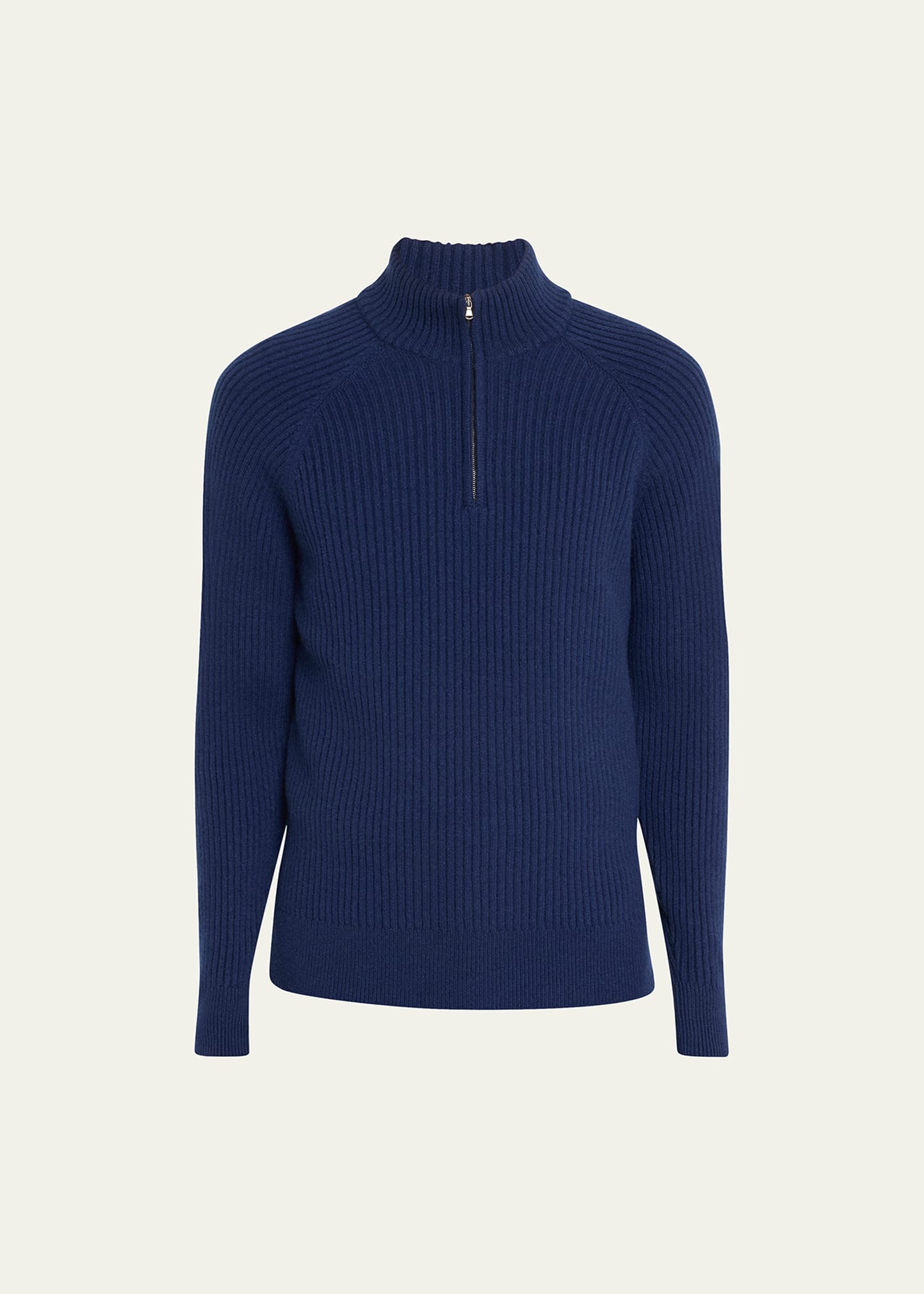 Men's 7-Gauge Ribbed Cashmere Sweater