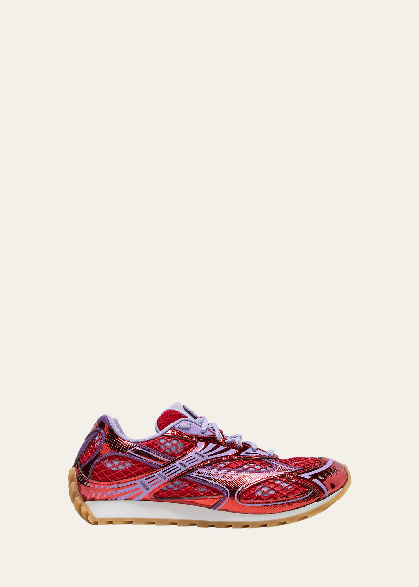 Orbit Metallic Net Runner Sneakers