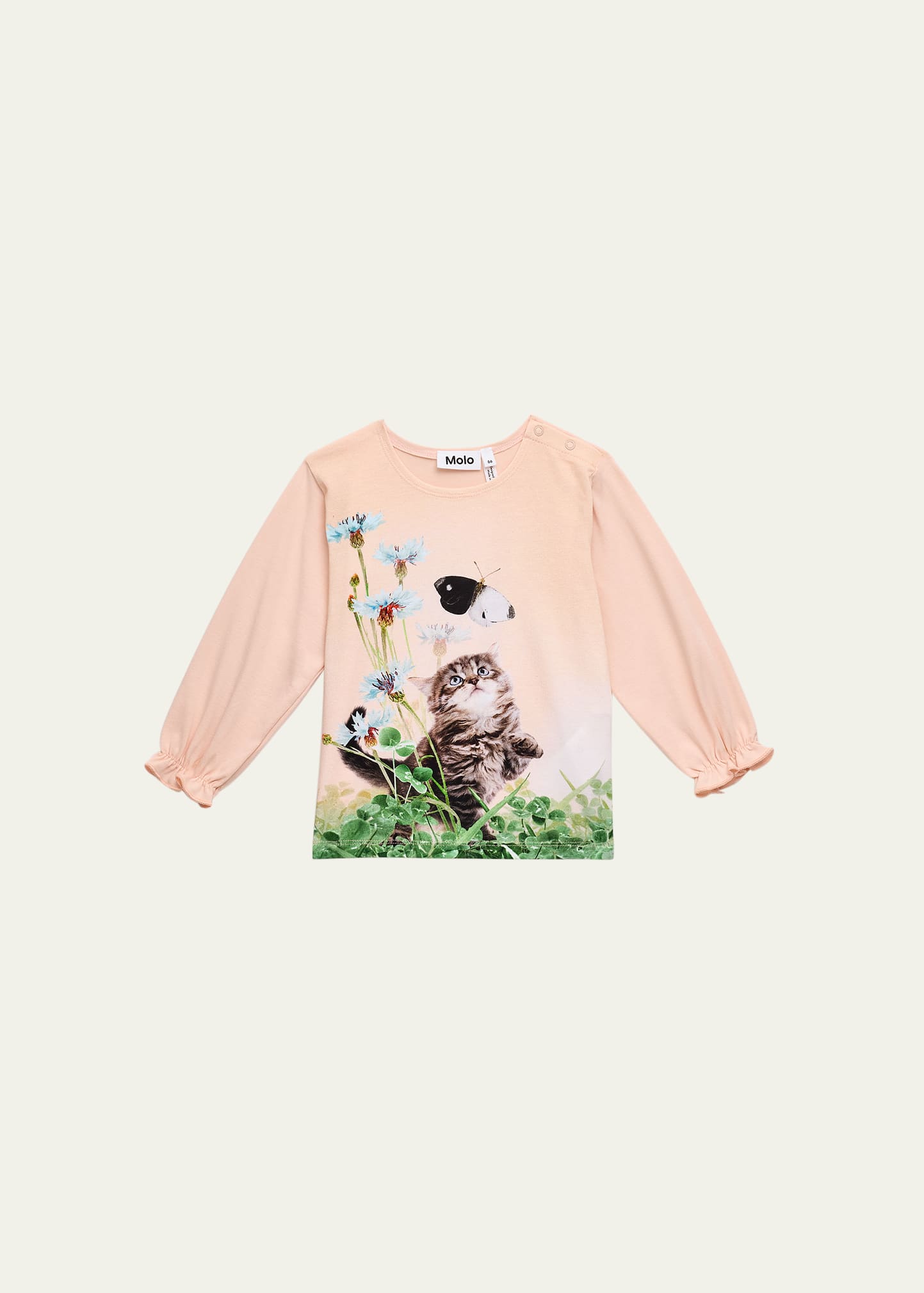 Girl's Elina Animal Graphic T-Shirt, Size 6M-4