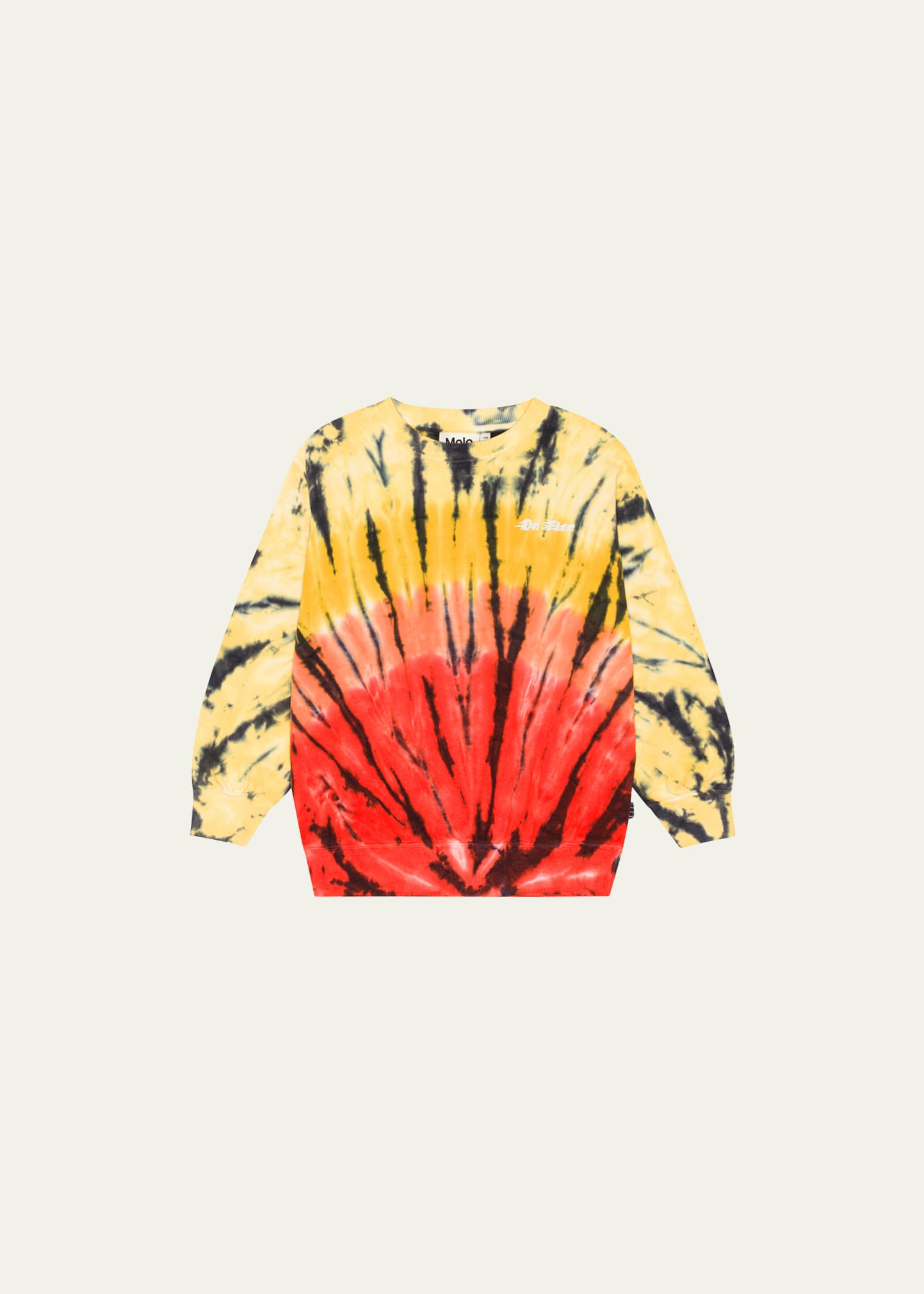 Boy's Monti Flames Graphic Sweatshirt, Size 8-12
