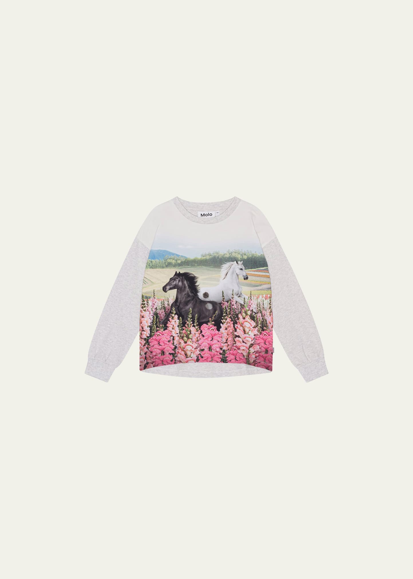 Girl's Reniza Horse Graphic Sweatshirt, Size 8-14