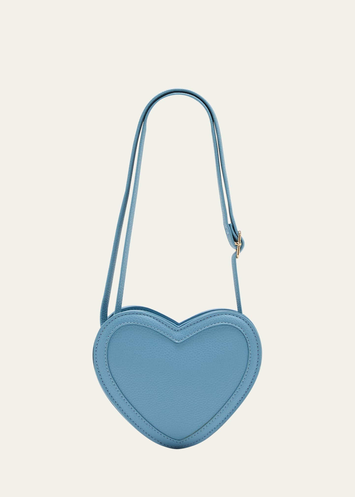 Girl's Heart-Shaped Crossbody Bag