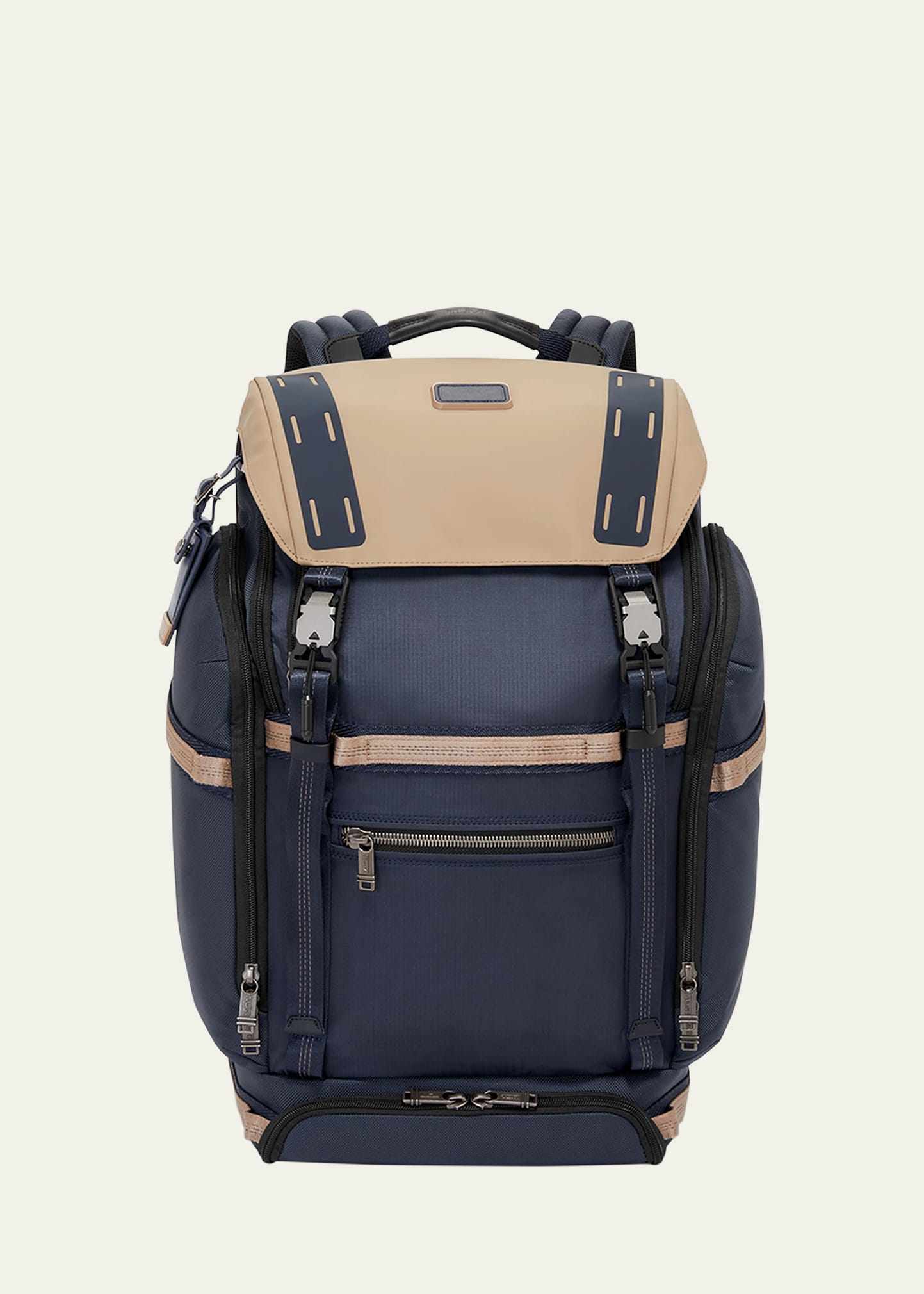 Shop Tumi Expedition Backpack In Midnight Navy/kha