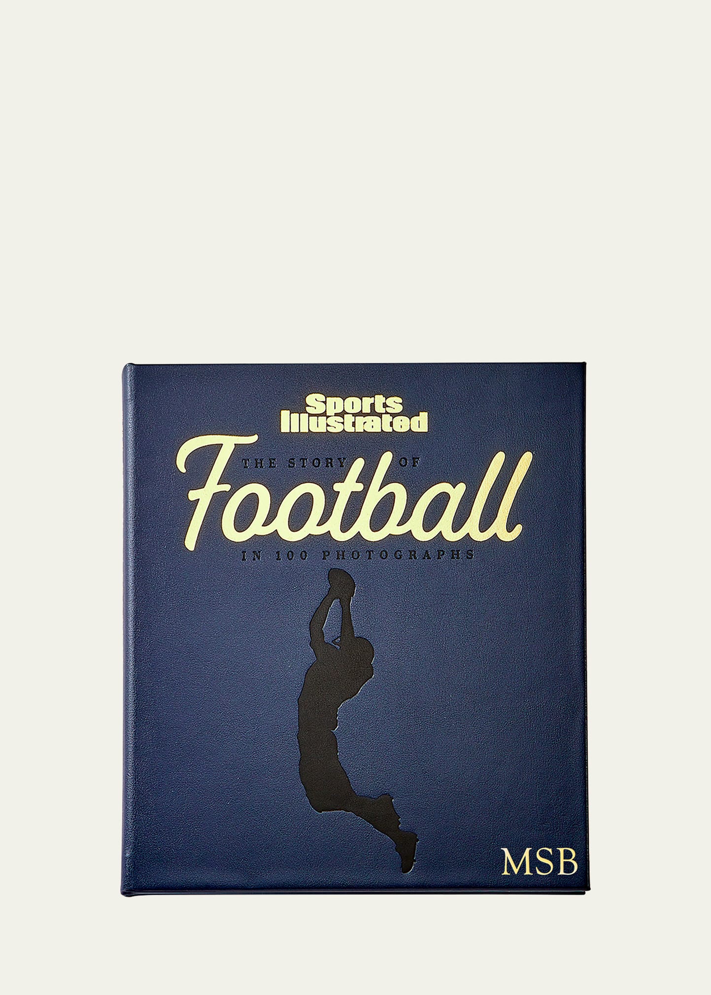 Graphic Image The Story Of Football In 100 Photographs Book By Sports Illustrated In Navy